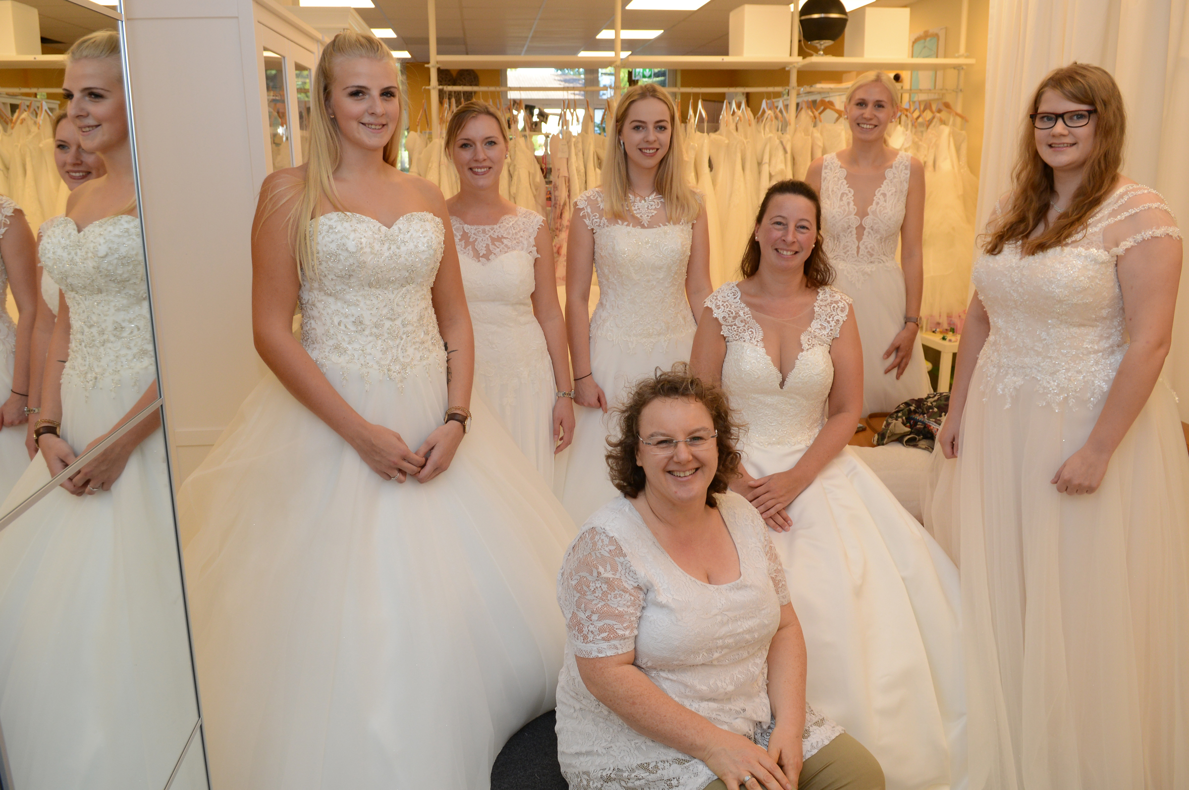 Zusammen mit dem Brauthaus Tausendschön war der Stadtspiegel auf der Suche nach Brautmodels, die im Rahmen der Hochzeitsmesse am 4. November Brautmoden in der Kaue auf Leopold präsenteren.