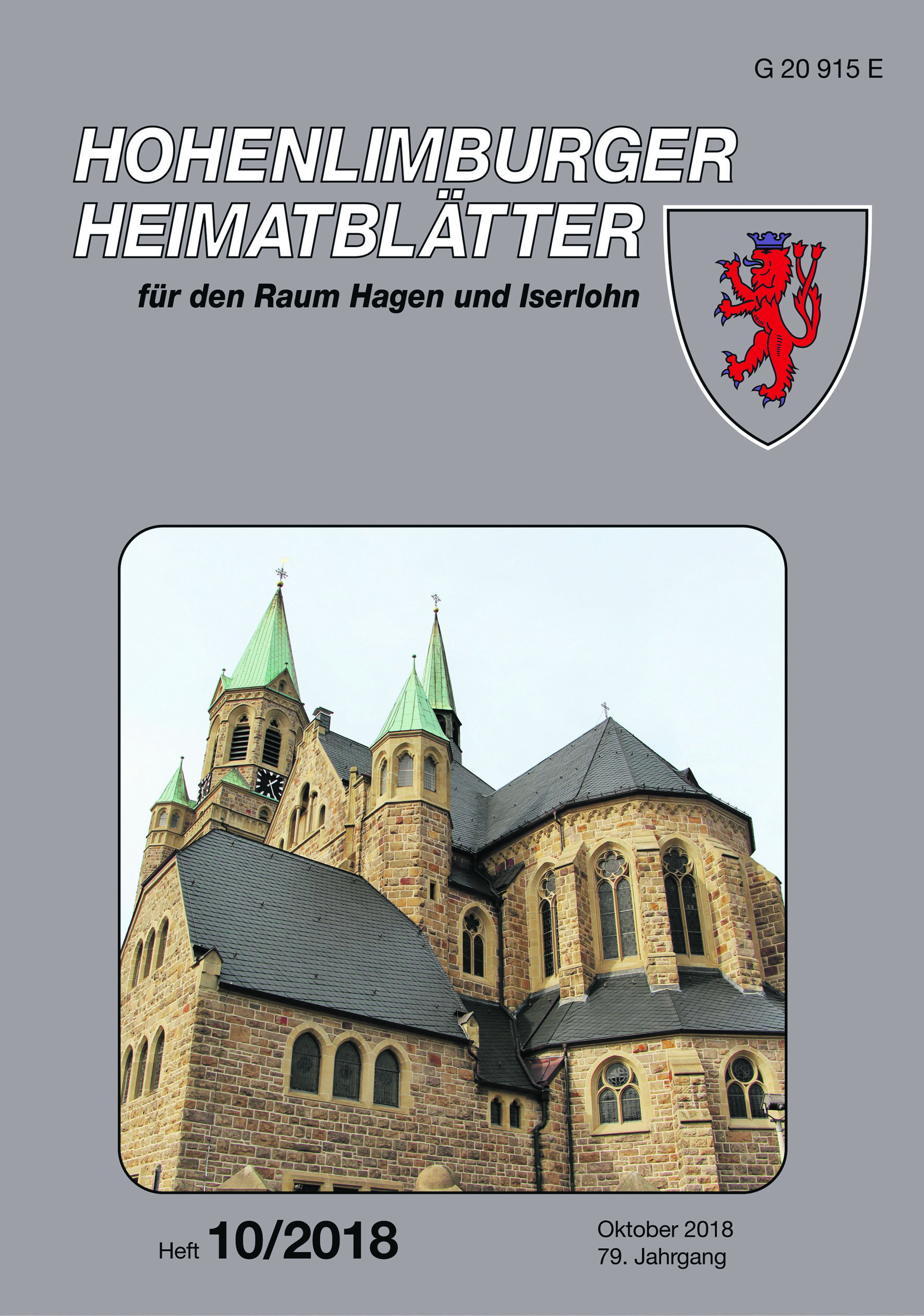 St. Kilian ist Thema in den Hohenlimburger Heimatblättern im Oktober.
