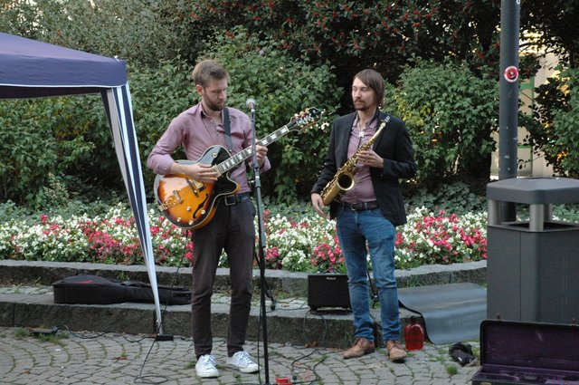Auch Musik gab es auf dem Markt der Möglichkeiten