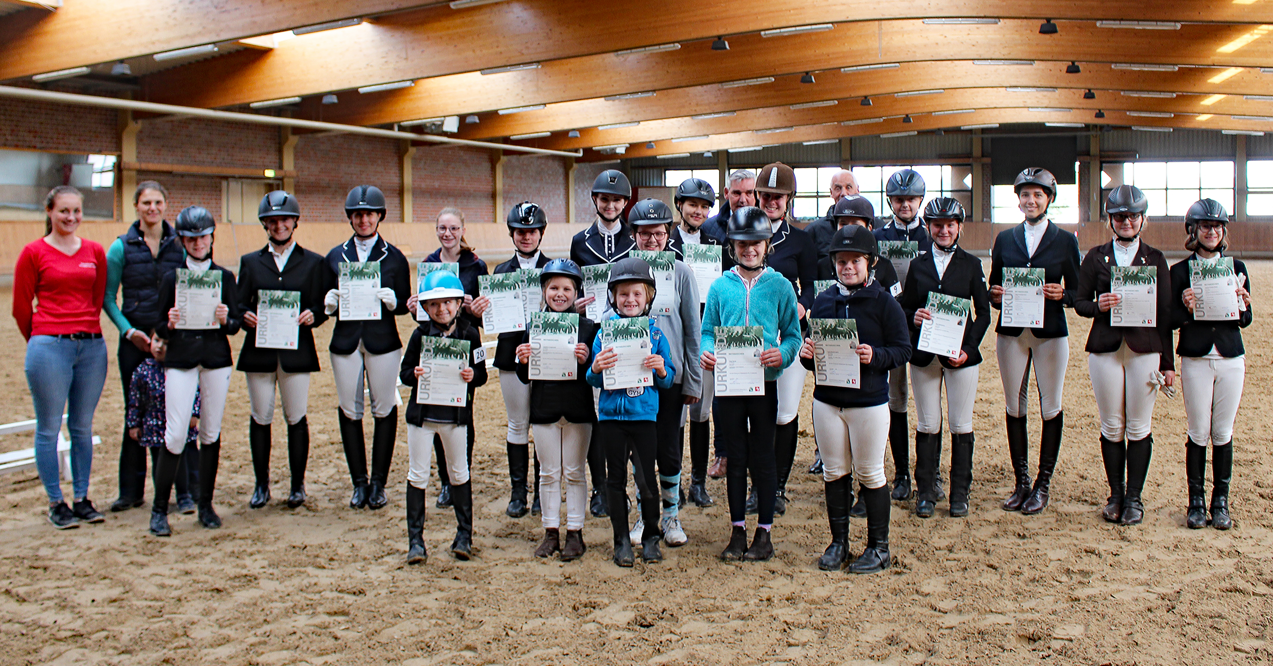 Abzeichenlehrgang Herbstferien 2018 im Reitsportzentrum Massener Heide
