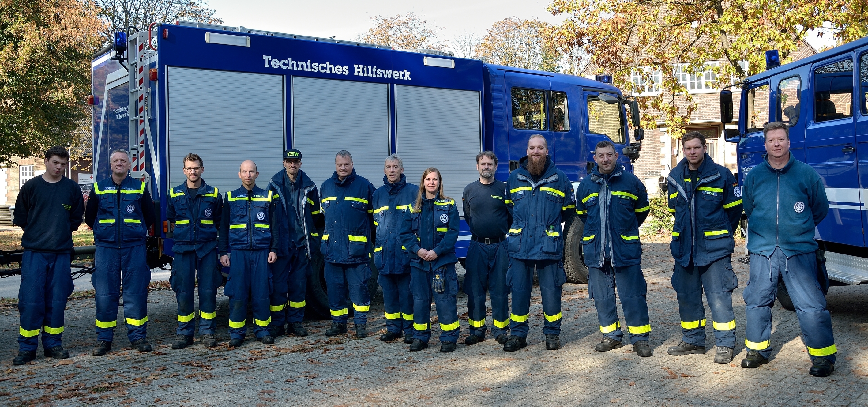 „Rangieren und Rückwärtsfahren mit Gliederzügen“ Foto: THW-Gelsenkirchen/Kurt Gritzan