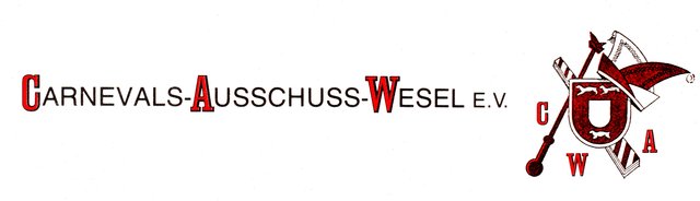 Der Carnevals-Ausschuss-Wesel, kurz CAW, lädt zum Karnevalfeiern ein.