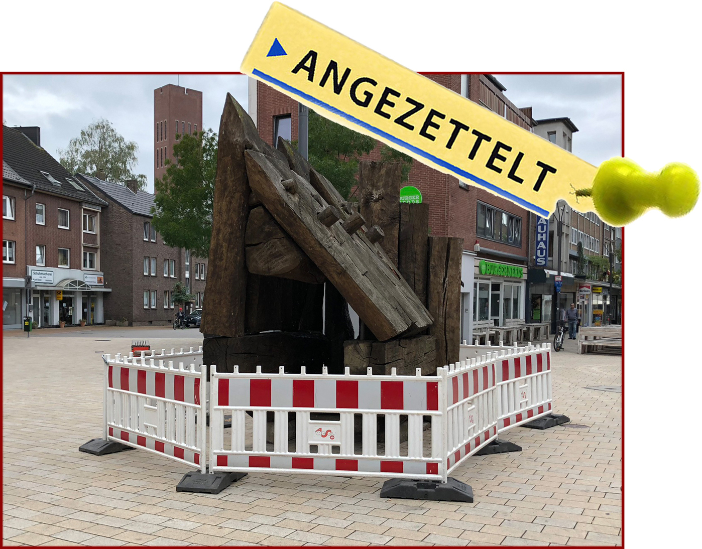 Vor rund sechs Wochen abgebaut: Vesalia hospitalis!