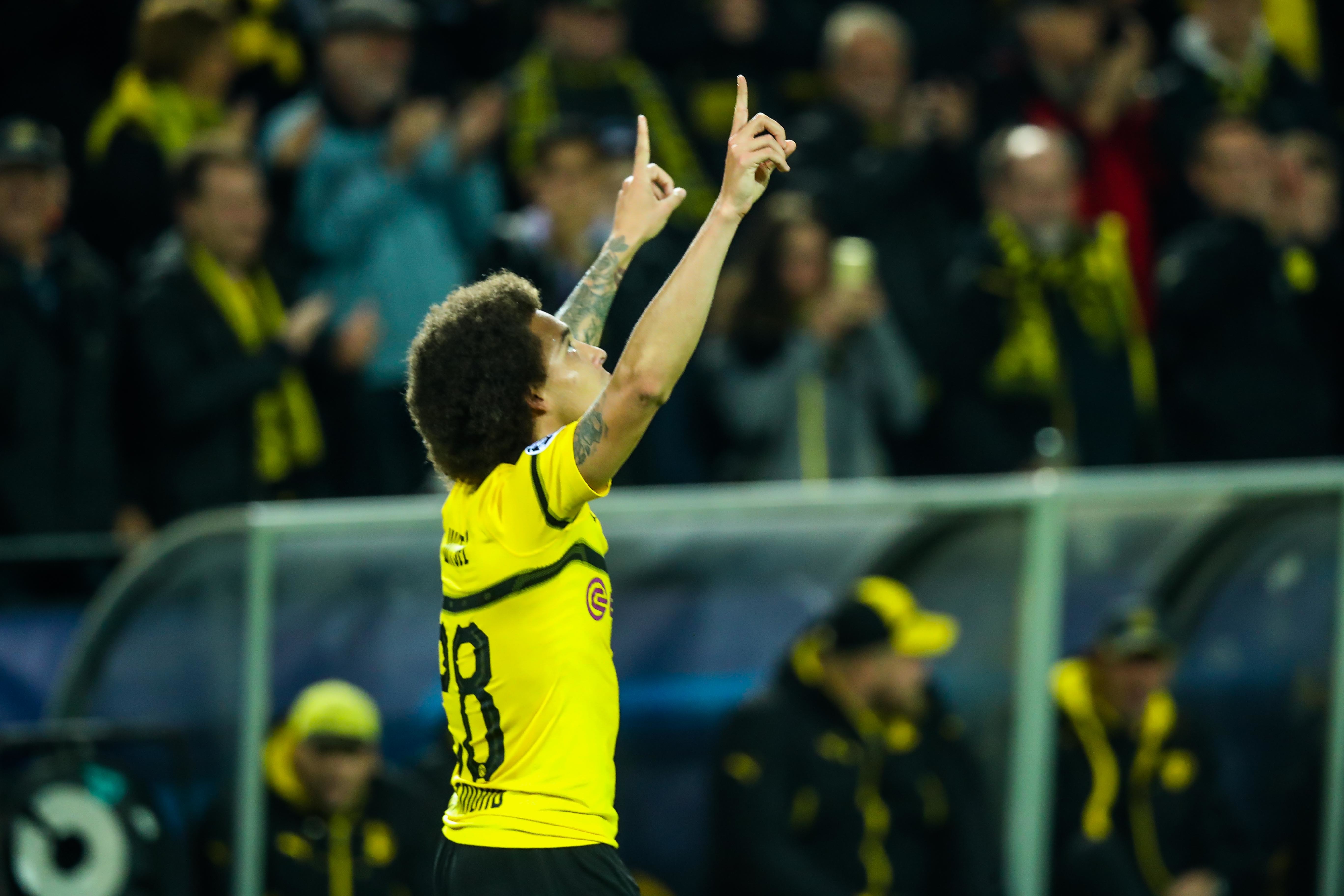 24.10.2018 Dortmund City - BVB vs Atletico Madrid Champions League Fussball - 4:0 Sieg von Borussia Dortmund - schwarz gelb - Copyright Stephan Schuetze