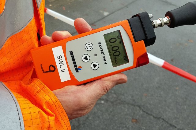 Messgeräte schlagen bei einer erhöhten Methan-Konzentration sofort Alarm.