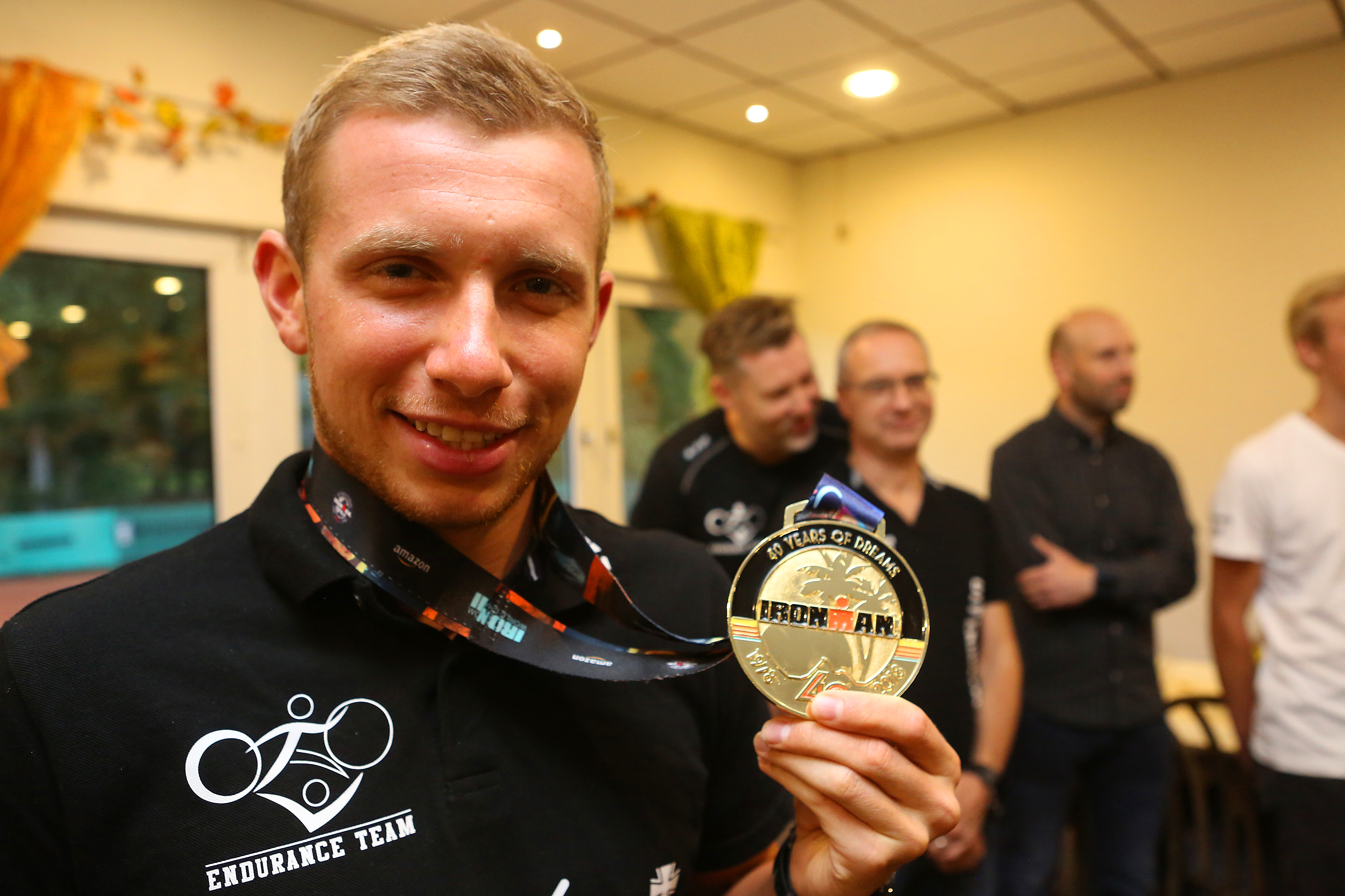 Timo Schaffeld mit Goldmedaille. Foto: Carsten Walden