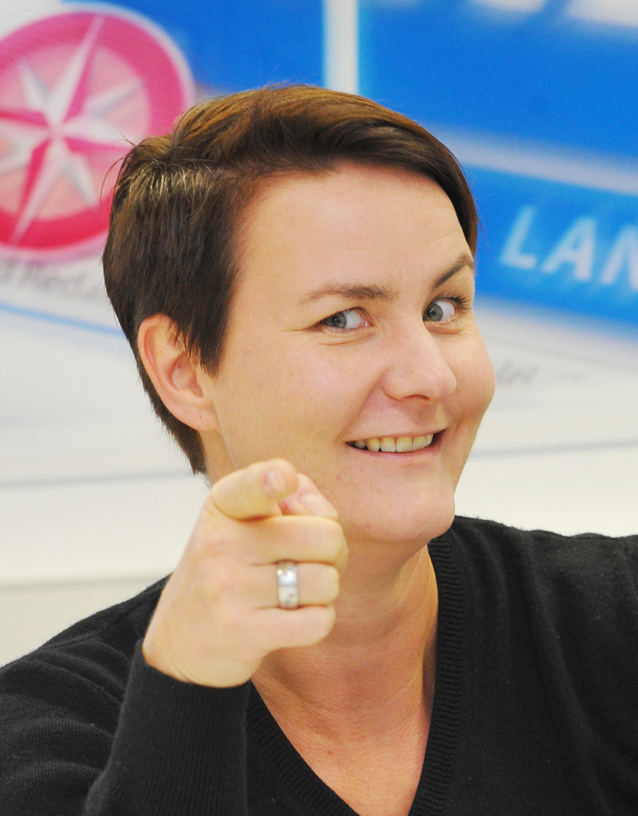 Hoppedine Stephanie Pook, genannt Fanni, freut sich auf die kommende Session, sie feiert ihr 11.-1 Jubiläum.