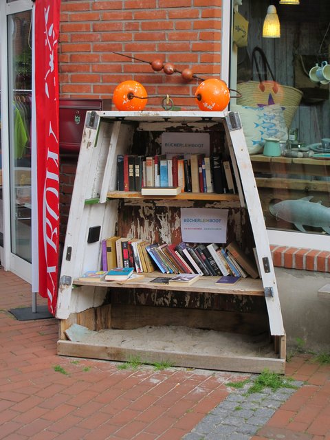 Bücherschrank in Eckernförde