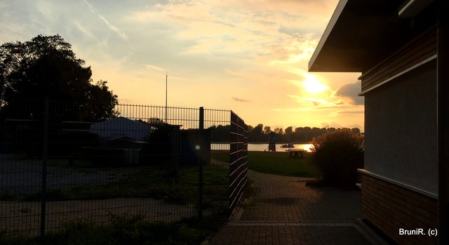 Abendstimmung gegen 17:30 Uhr