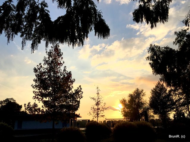 Sonnenuntergang ohne Wasser... ist nix!