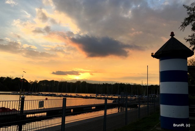 Schon ist die Sonne weg...