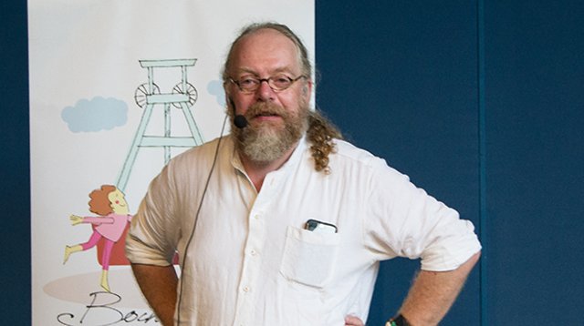 Dr. Stefan Albus: Doktor der Naturwissenschaften, Chemiker, Buchautor, Künstler, Ex-Pilger. Foto: Werner Conrad