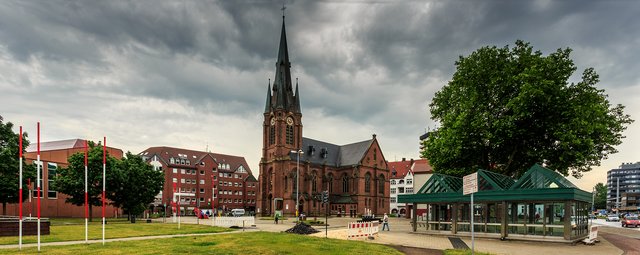 Die Kreuzkirche in Herne
