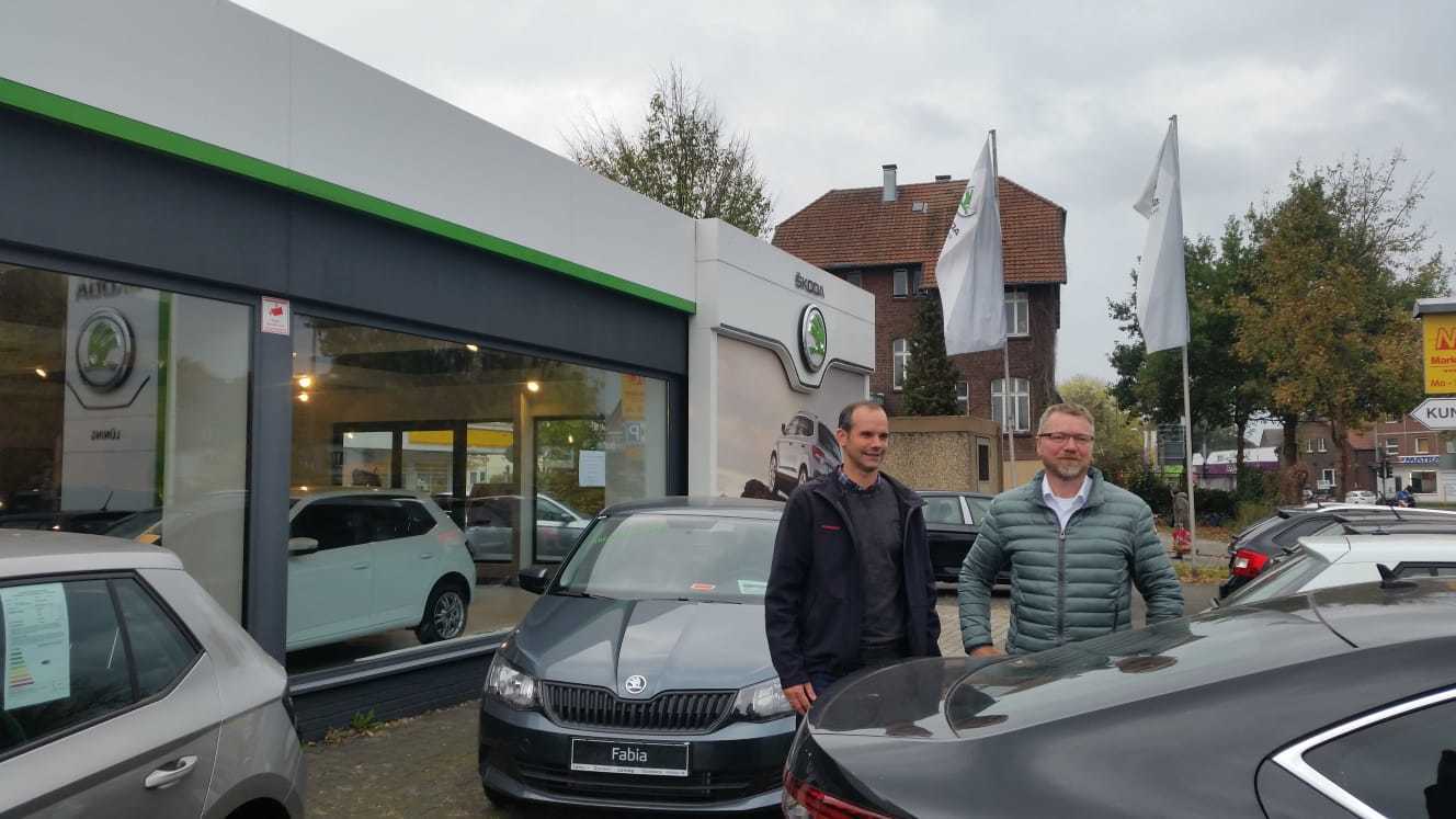 Ab dem 1. November übernimmt die Borgmann GmbH Dorsten-Wulfen (Geschäftsführer Jörg Borgmann, links) die Geschäfte der Autohaus Lüning GmbH (Geschäftsführer Alexander Lüning).