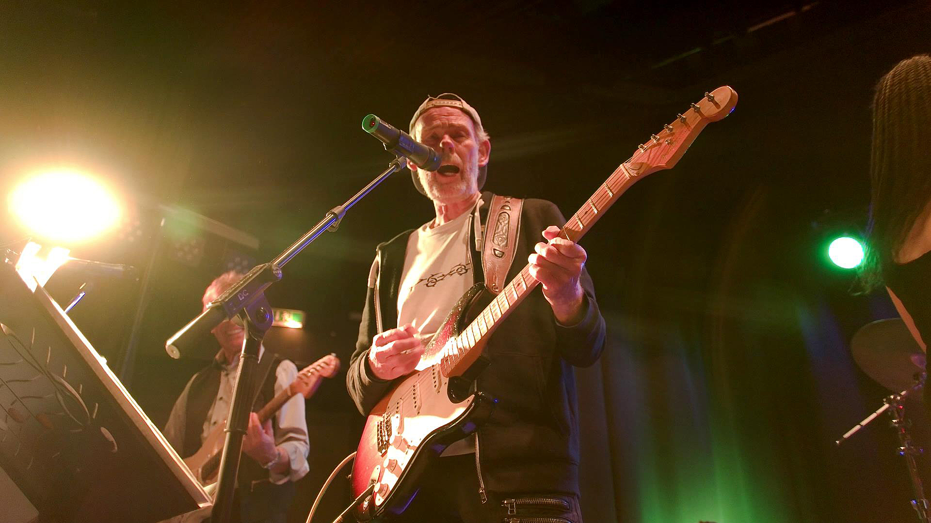 Band SoundSet....Sänger & "Gitarrengott" Dave Cary