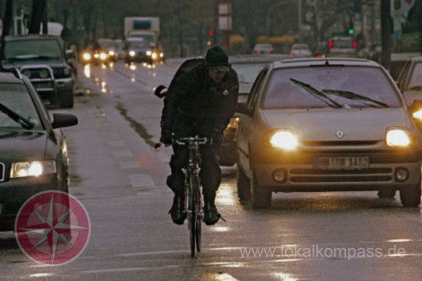 Viele Radfahrer gefährden sich zum Teil selbst.