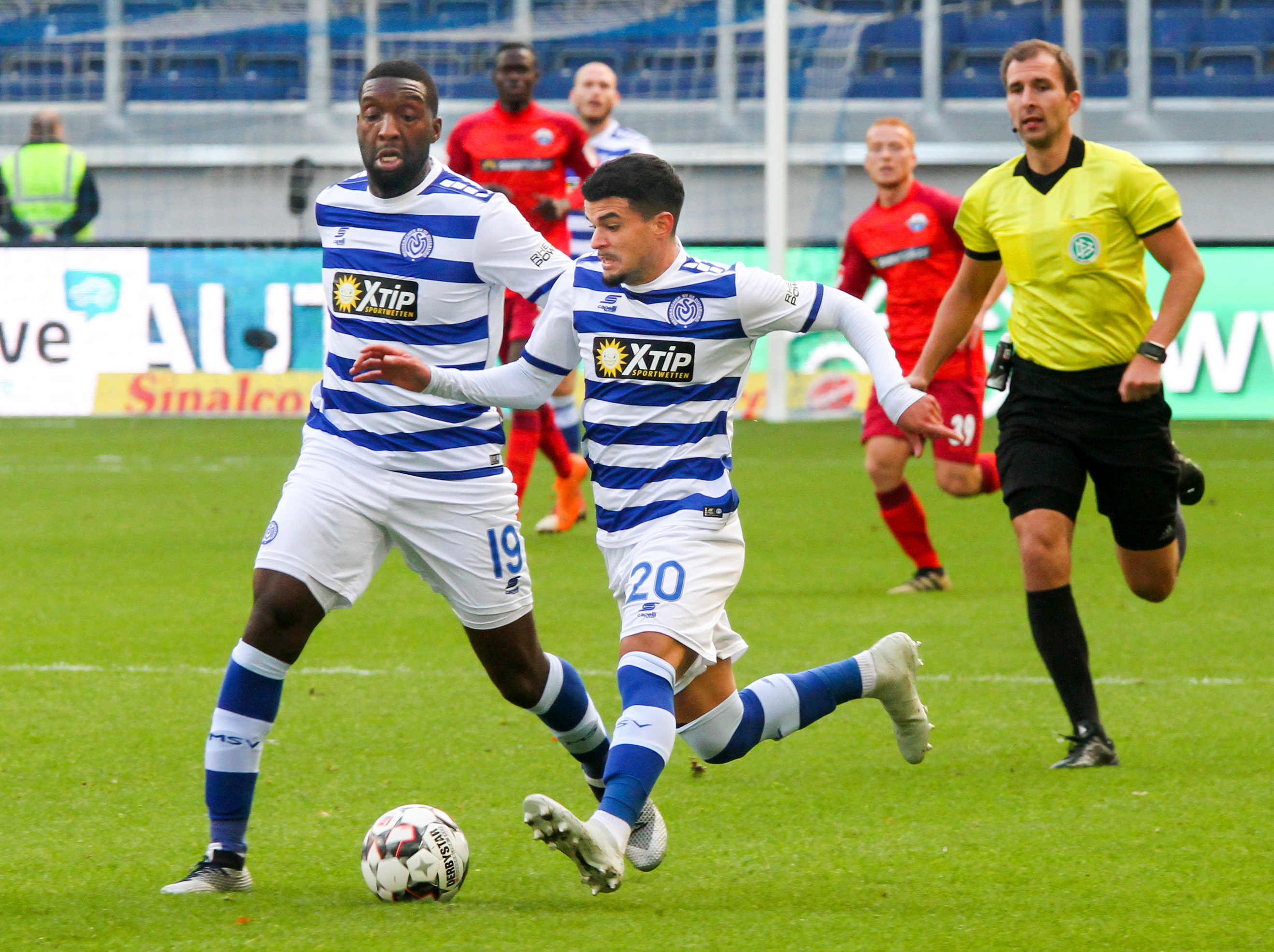 Cauly Oliveira Souza trifft in der 24. Minute zum 1:0