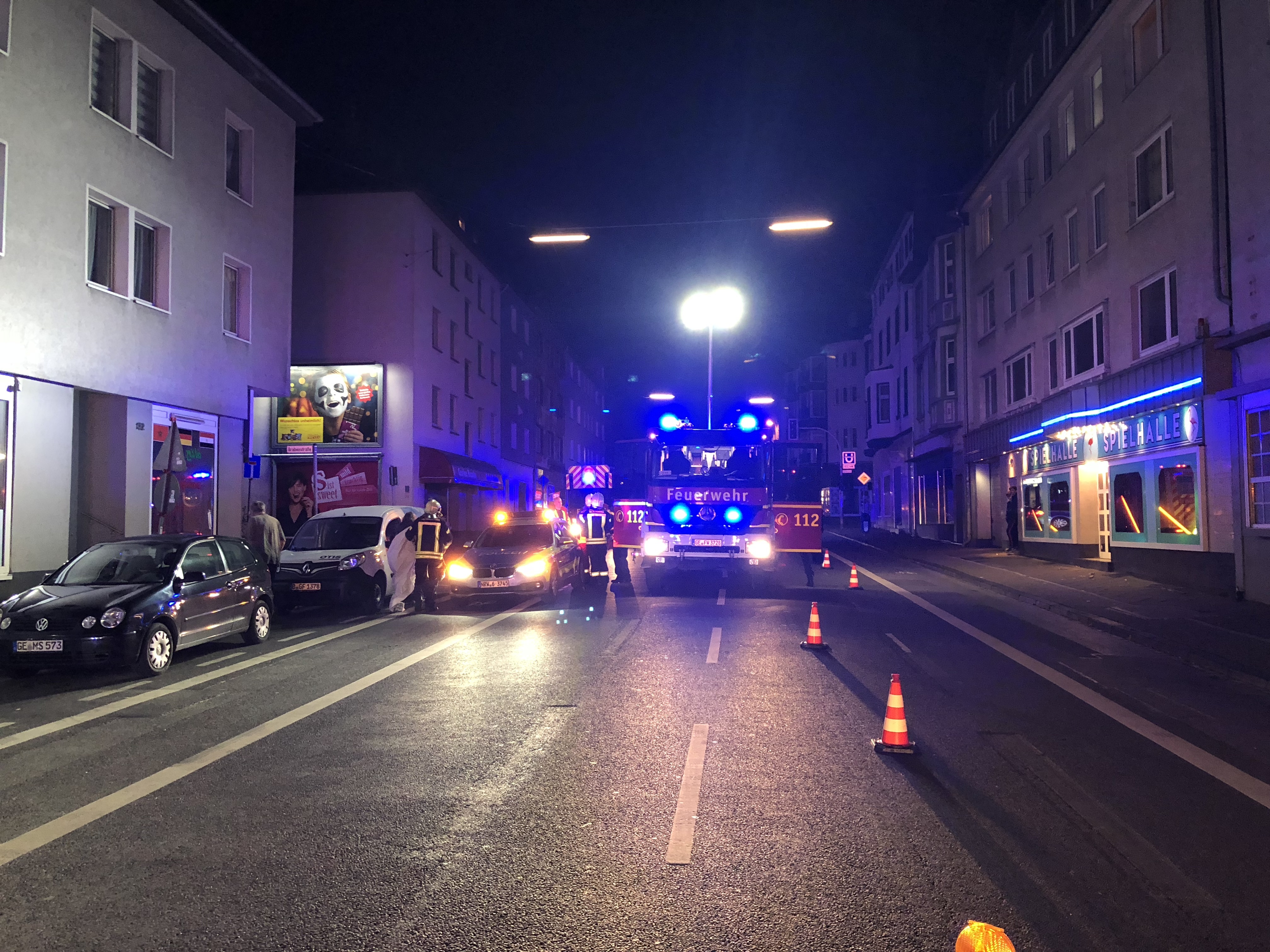 Einheiten der Wache Altstadt und Buer waren im Einsatz