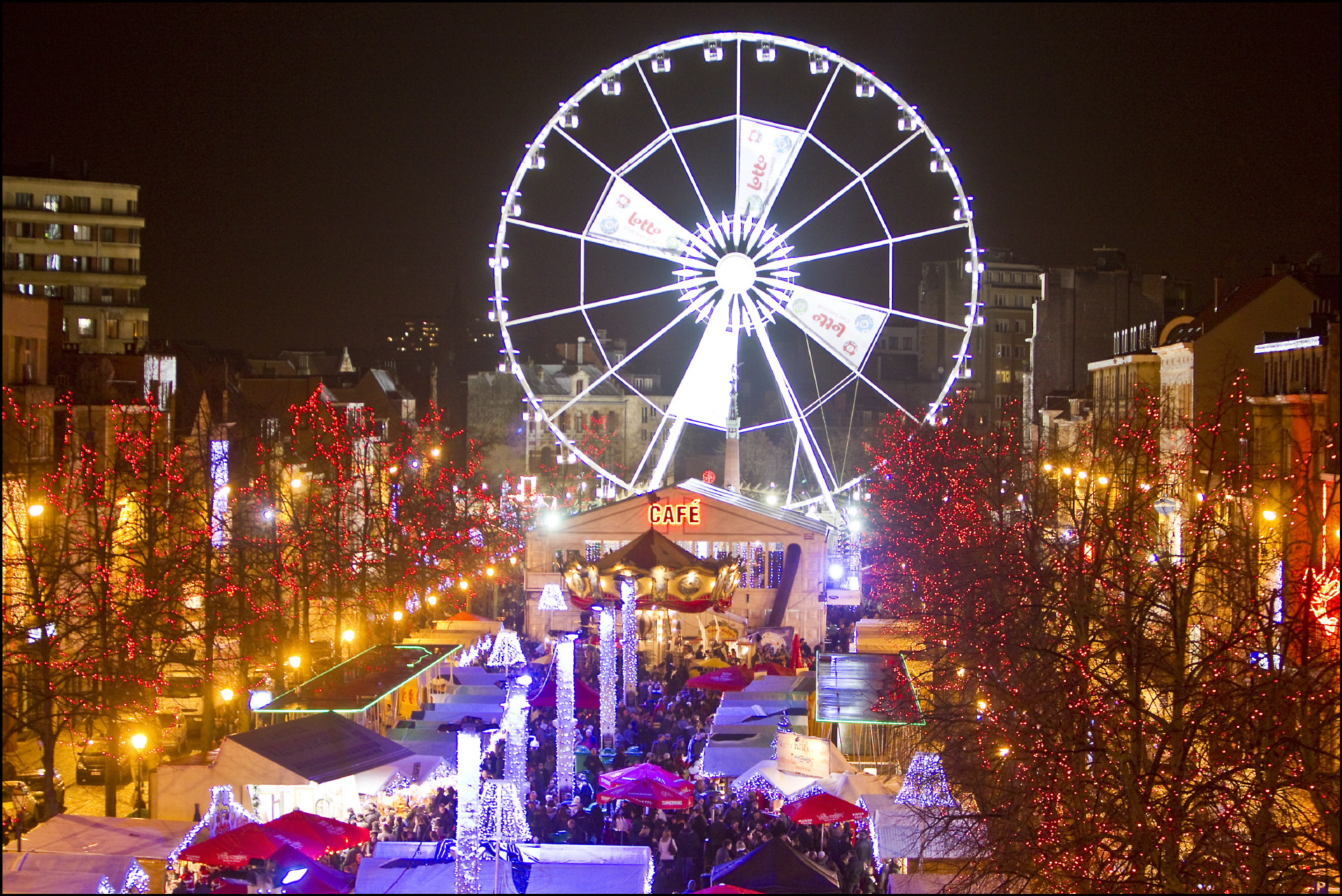 Der Brüsseler Weihnachtsmarkt wird am 01.Dezember besucht!