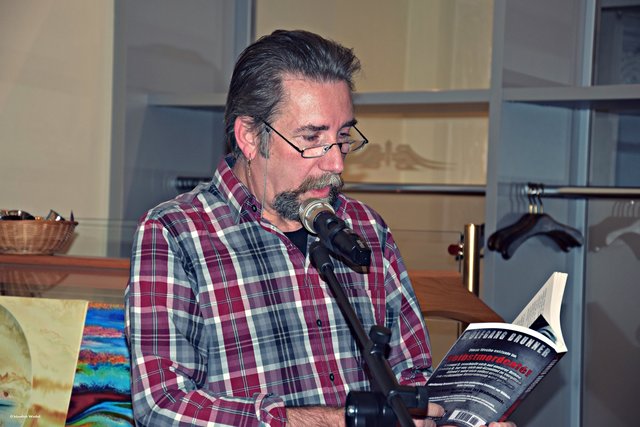 Schriftsteller Wolfgang Brunner