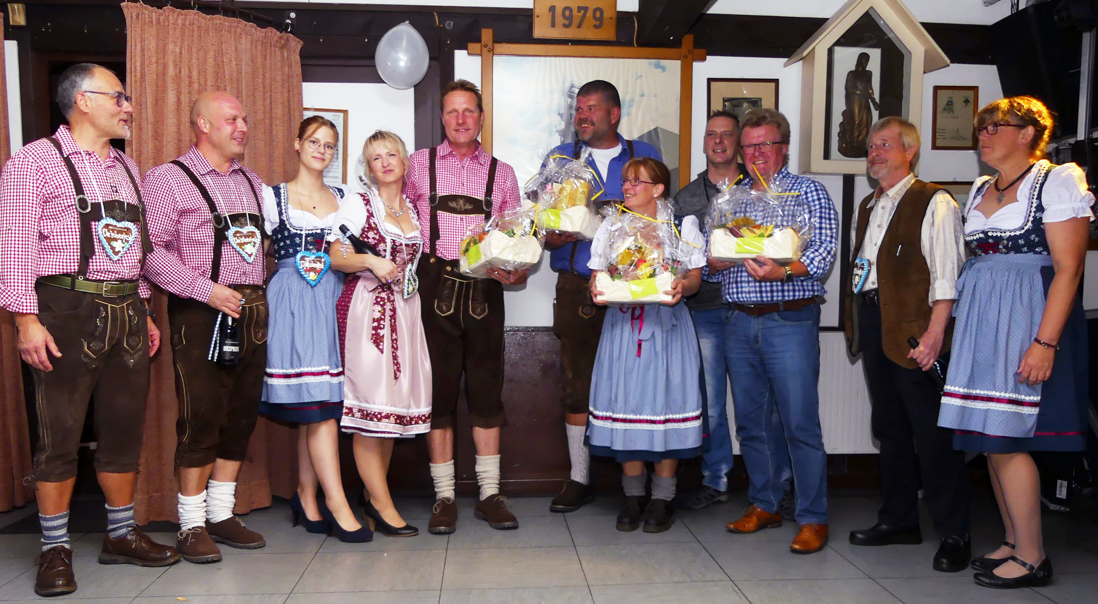 Zünftig ging es beim Vereinsfest zu.