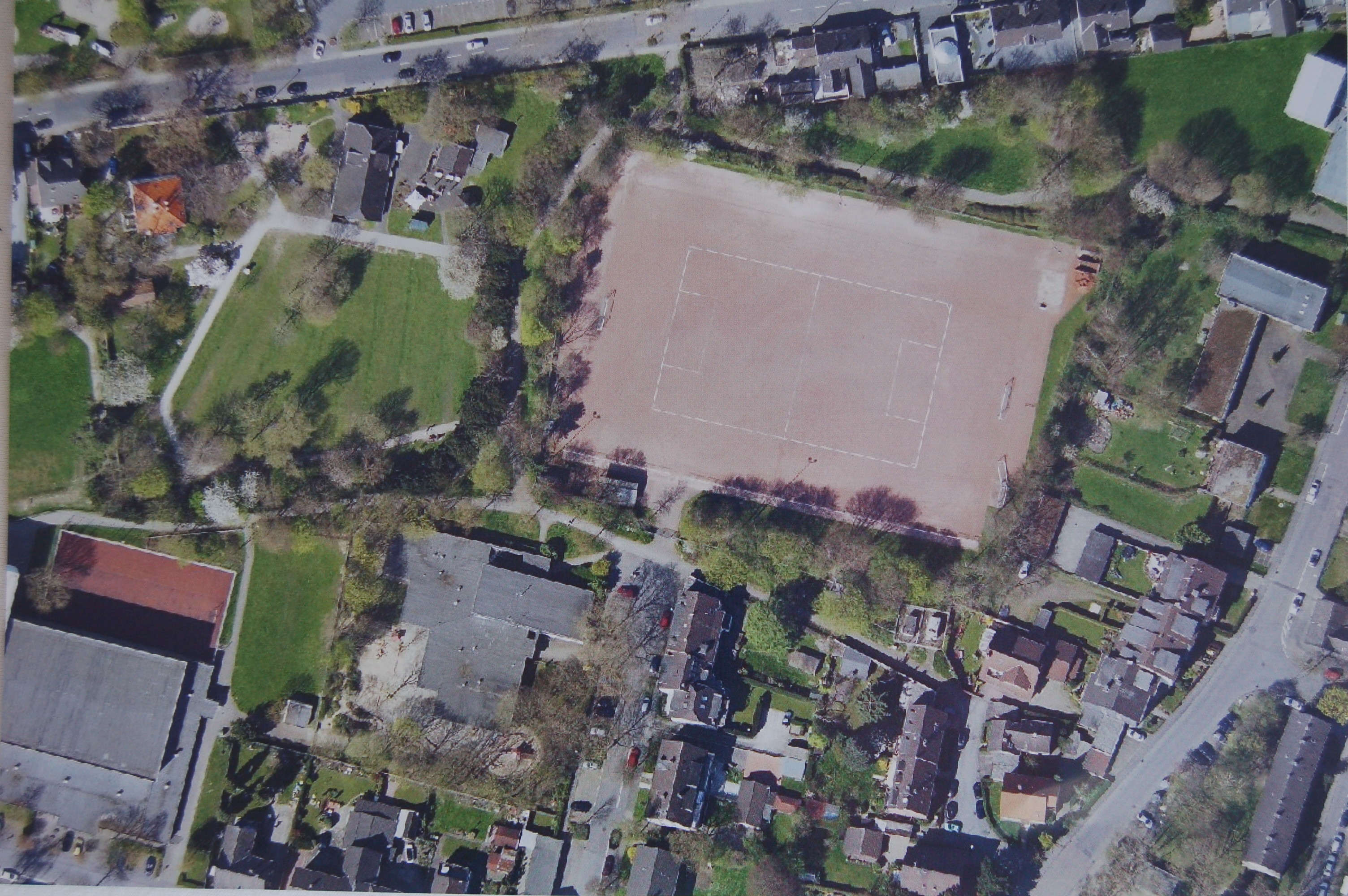 Auf dem Gelände der Sportanlage Von-der-Tann-Straße gibt es noch viele ungenutzte Flächen.