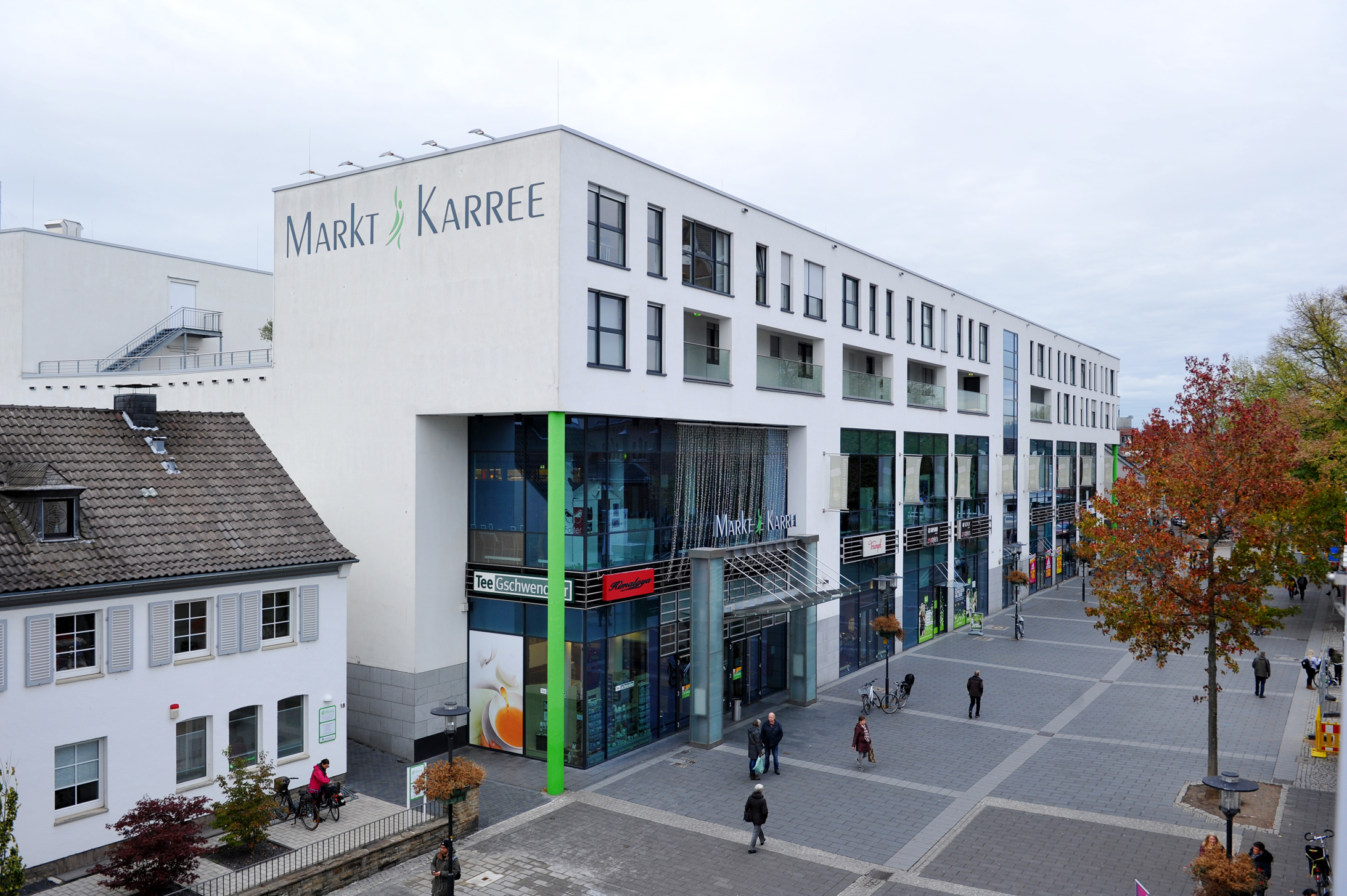 Das MarktKarree bereichert seit zehn Jahren die Einkaufsvielfalt in Langenfeld.