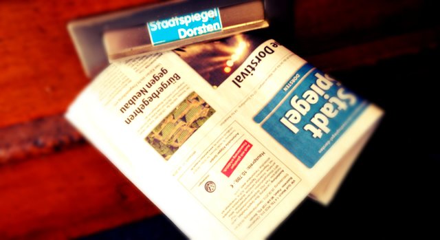 Der Stadtspiegel sucht Zusteller.