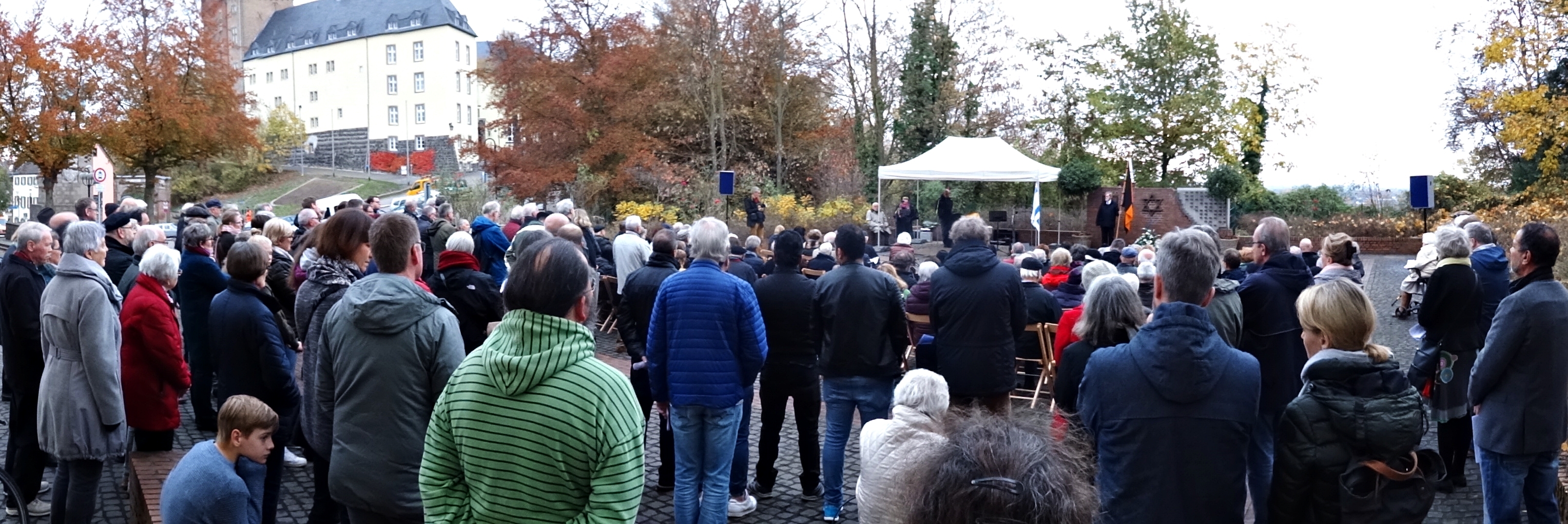 Kleve 9. Nov. 2018 Platz der Synagoge