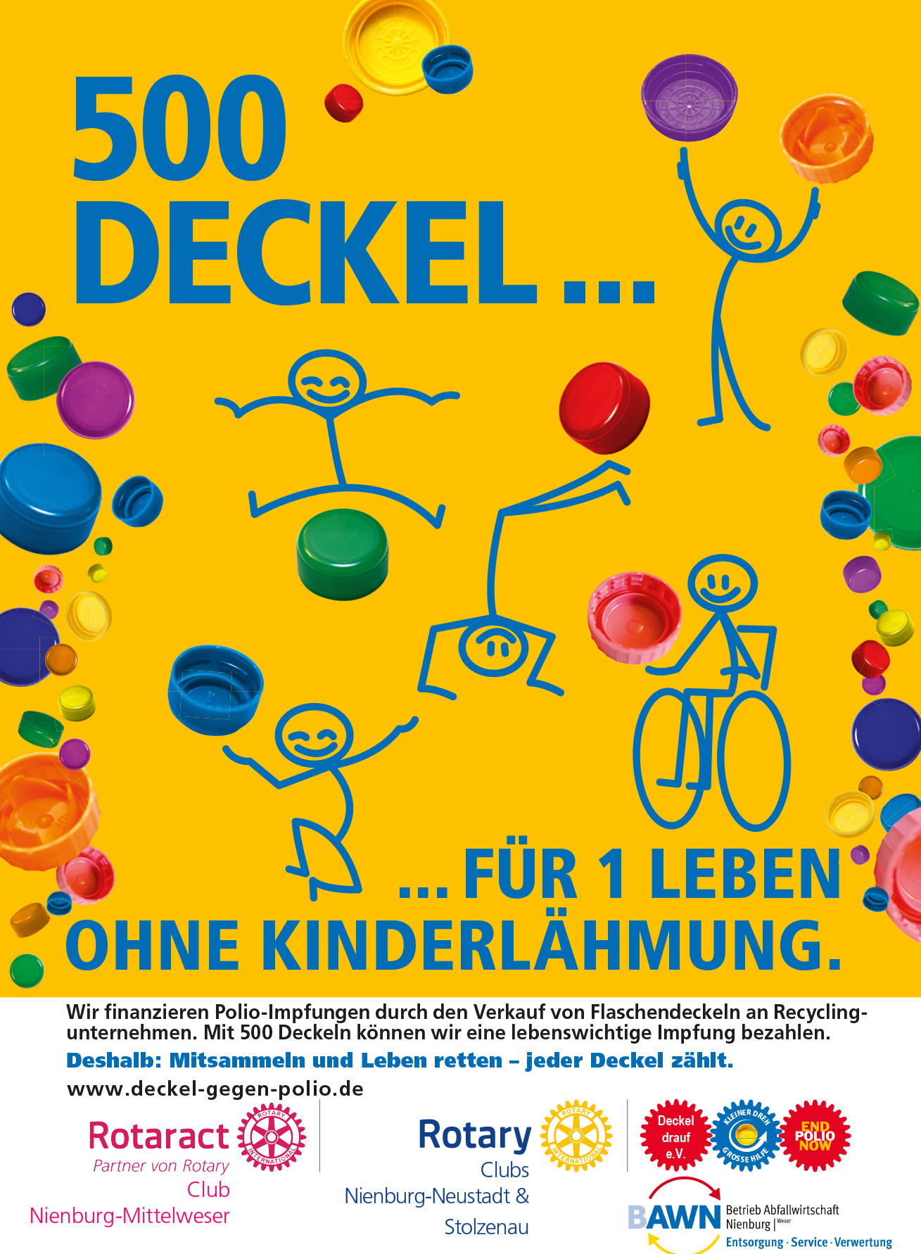 Foto( Flyer/ Karte: Deckel - drauf e.V.