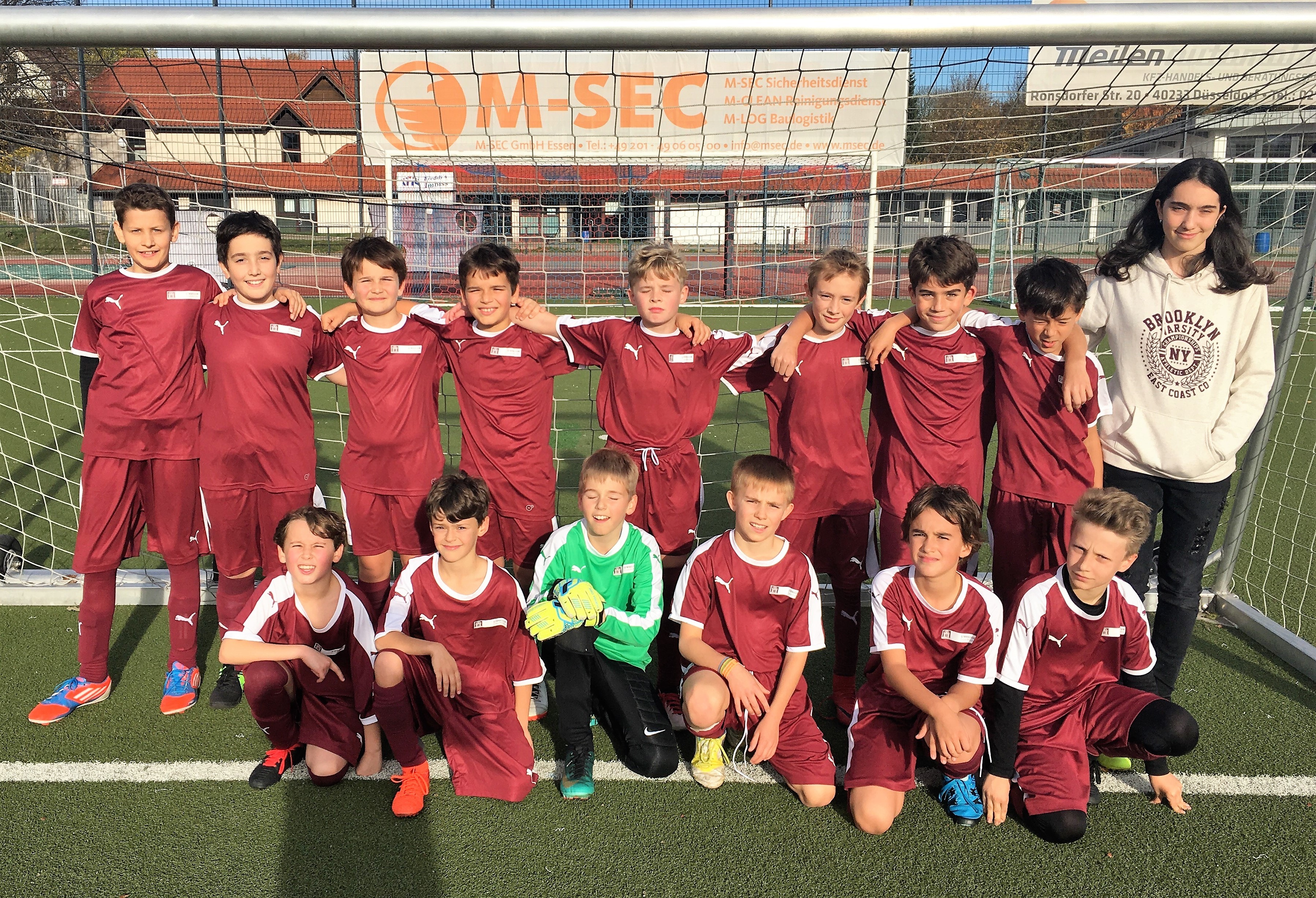 Die WK IV Jungen des Gymnasiums Essen-Werden.
Foto: privat