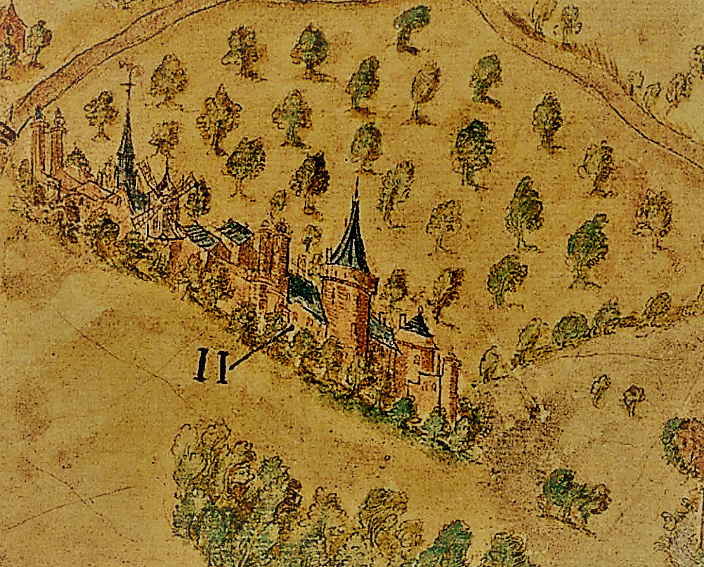 Früher einmal war die Alpener Motte eine stattliche Burg. Heute kann man das Bodendenkmal nicht besichtigen. Die Schäden, die die der Burg im Laufe der Jahrhundert zugefügt wurden, sind immens.