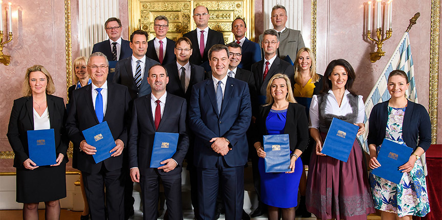 181112_Kabinett Söder vereidigt___Quelle Bayern.de