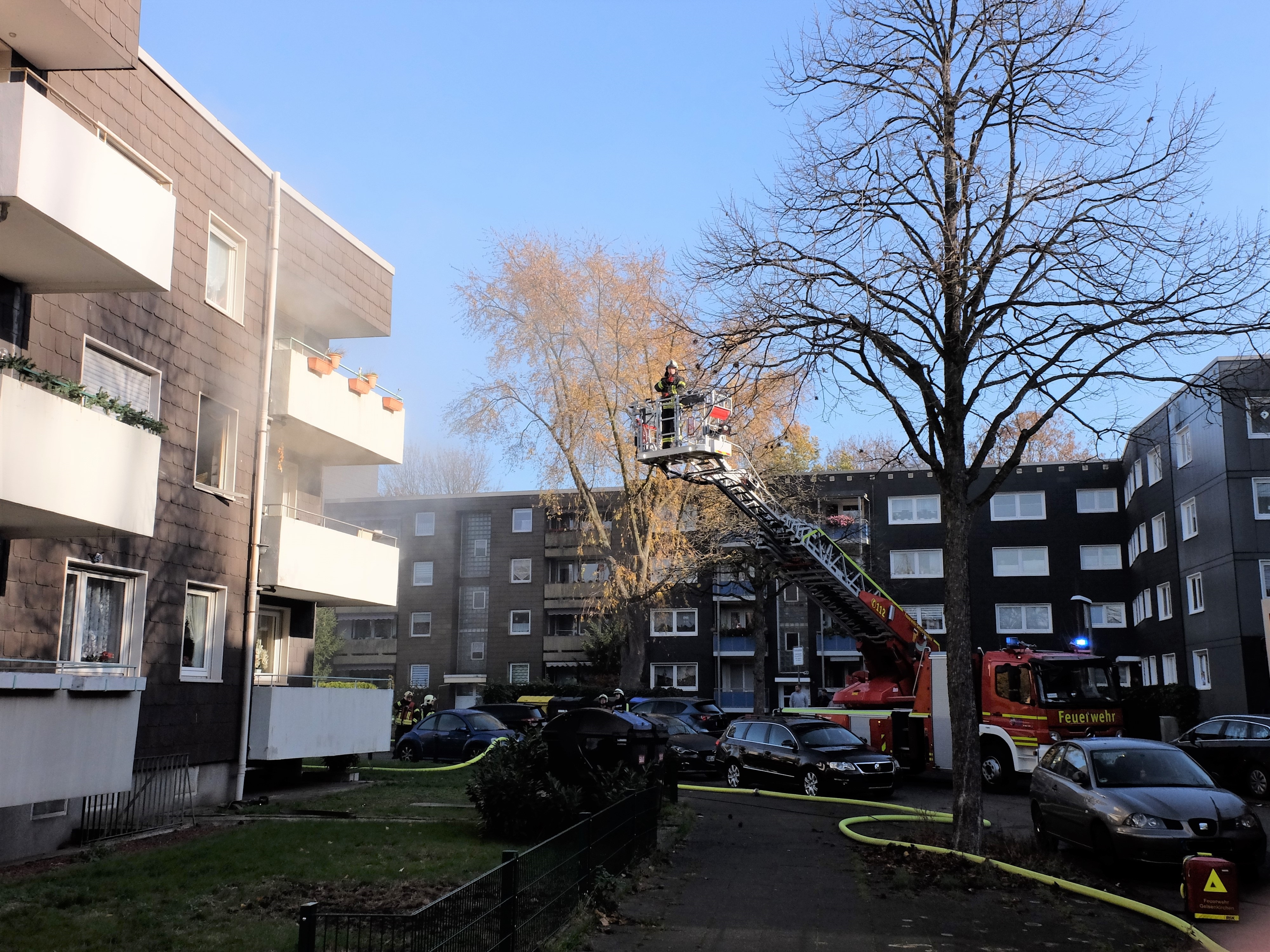 Küchenbrand in Horst