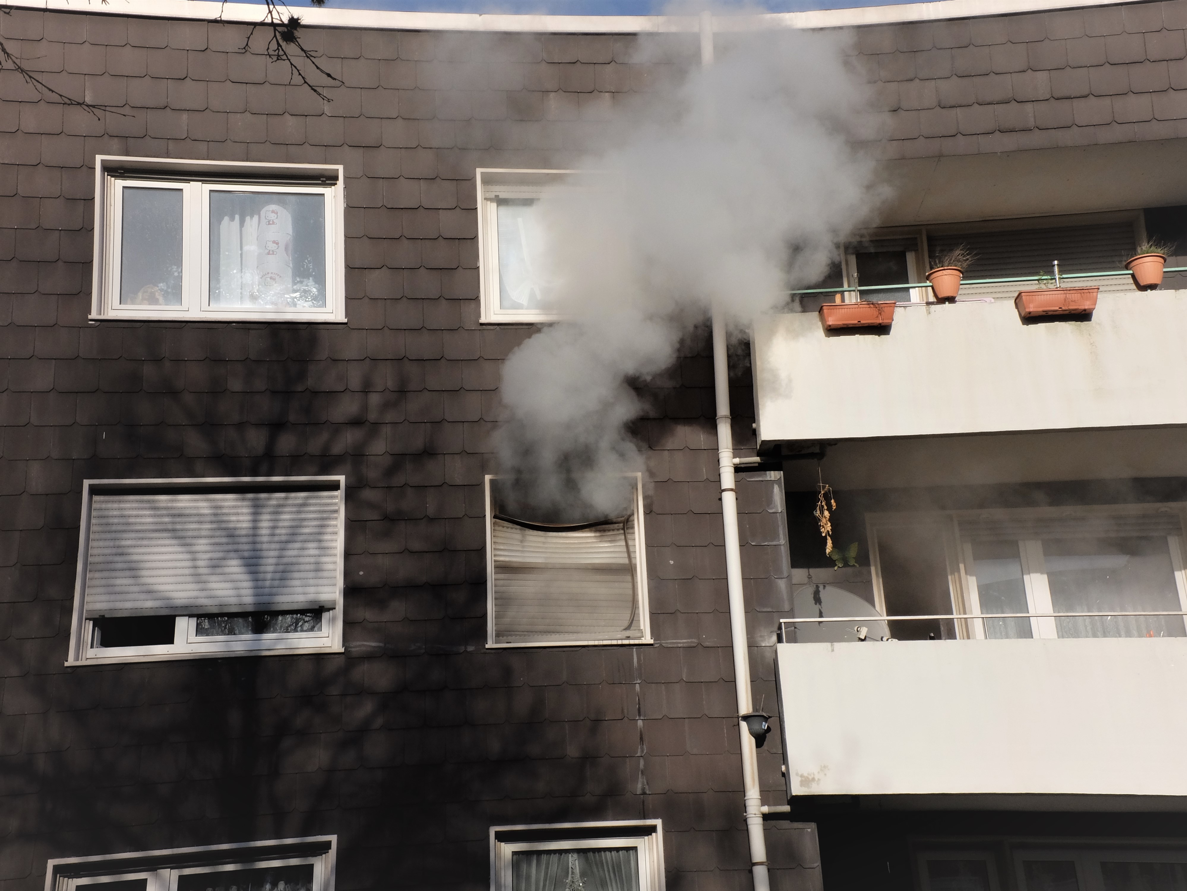 Küchenbrand in Horst