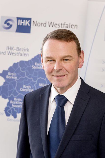 Dr. Fritz Jaeckel, Hauptgeschäftsführer der IHK Nord Westfalen.