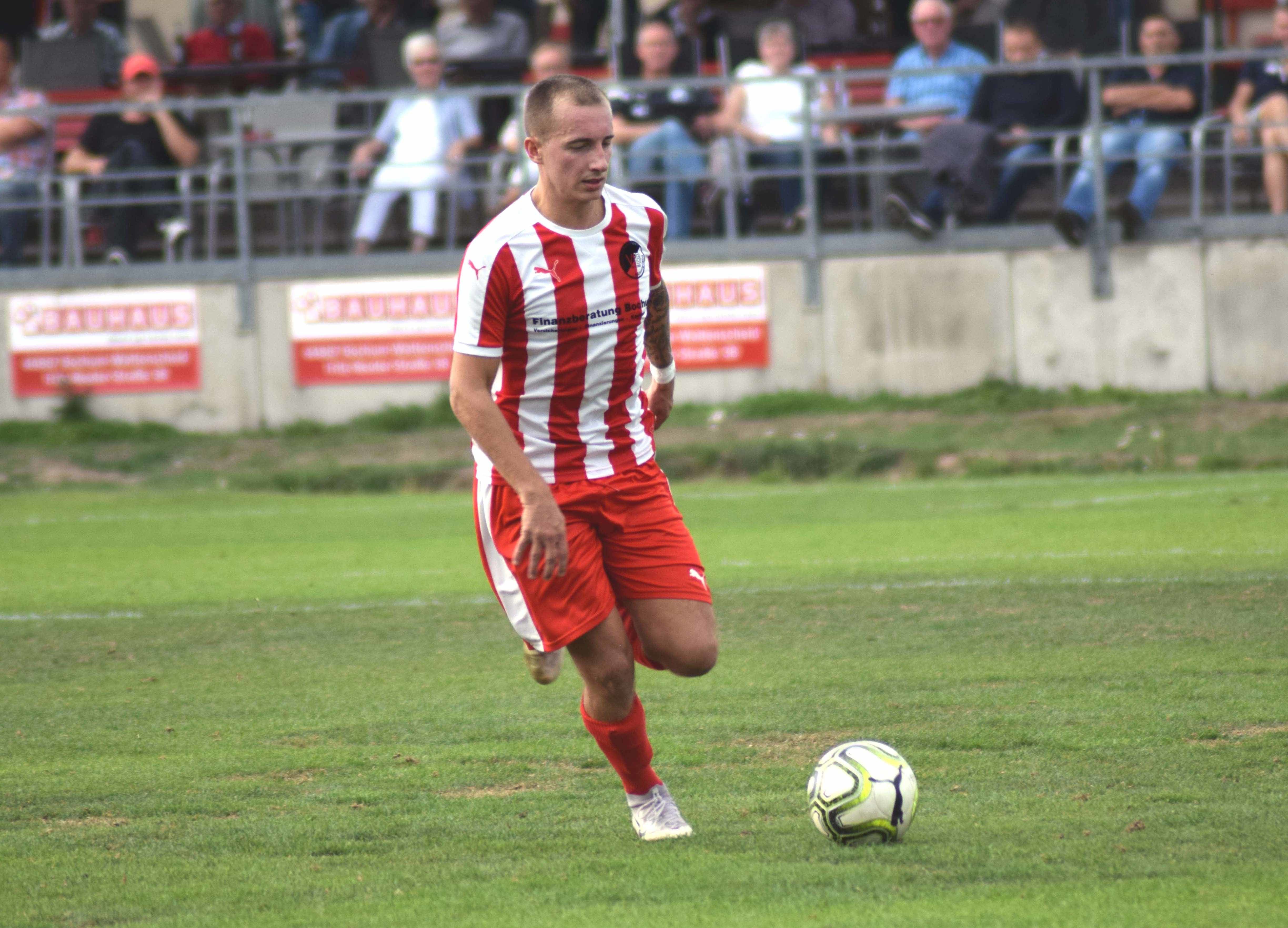 Marvin Missun kehrt gegen den SV Hilbeck ins Team zurück. Foto: Peter Mohr