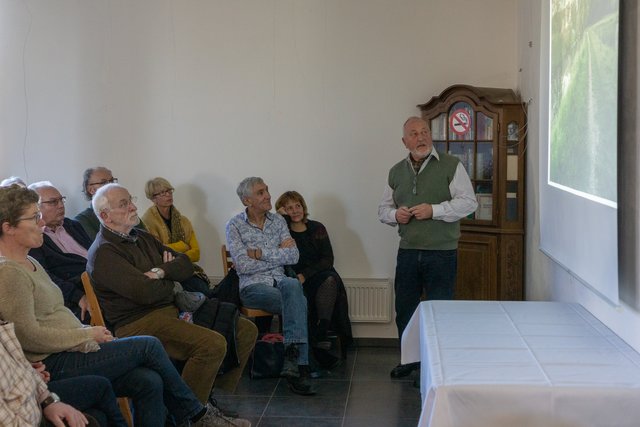 Kade hatte seinen Vortrag mit zahlreichen Fotos und Bildern gespickt. Fotos: privat