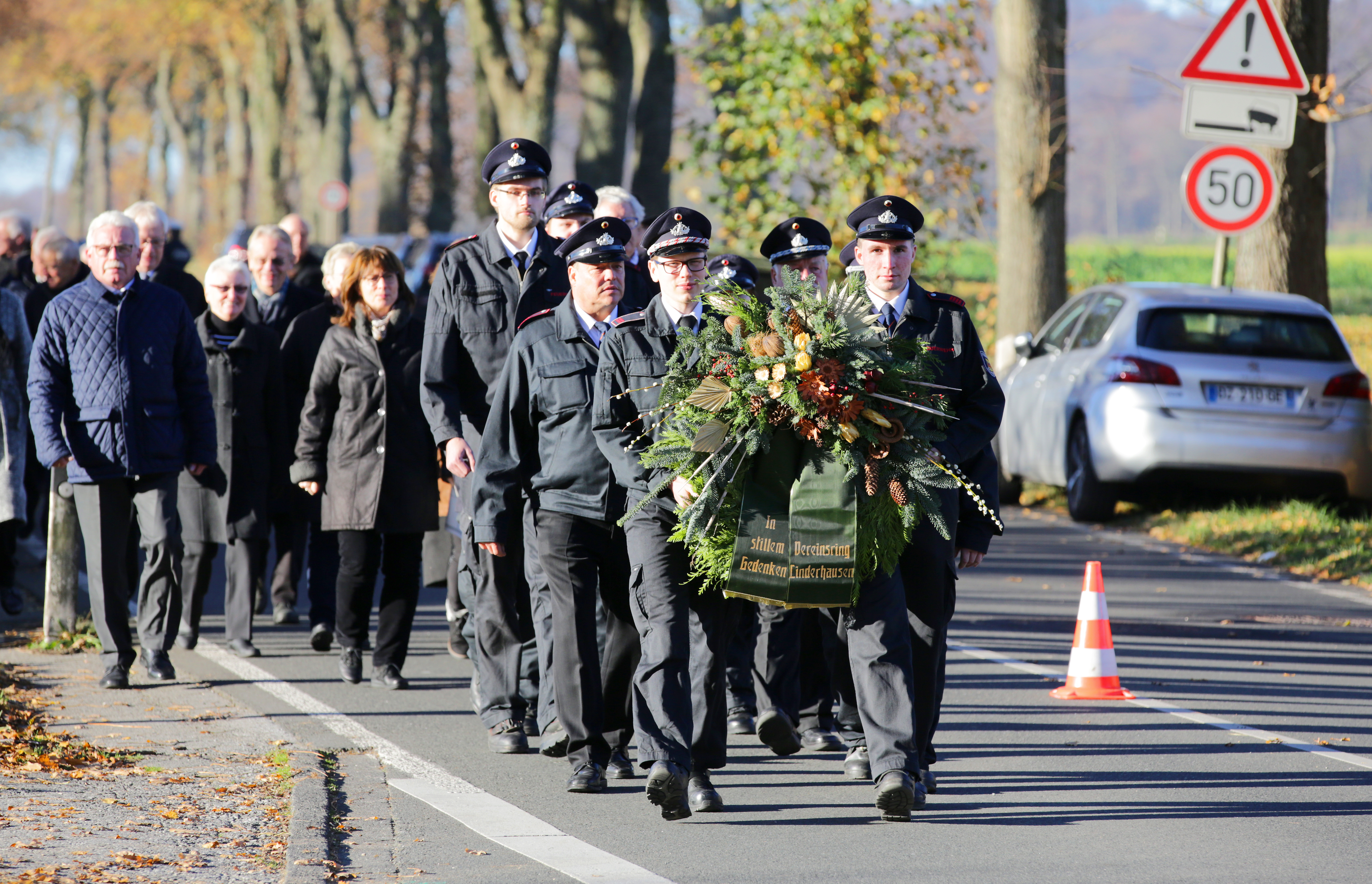 Volkstrauertag in Linderhausen.
