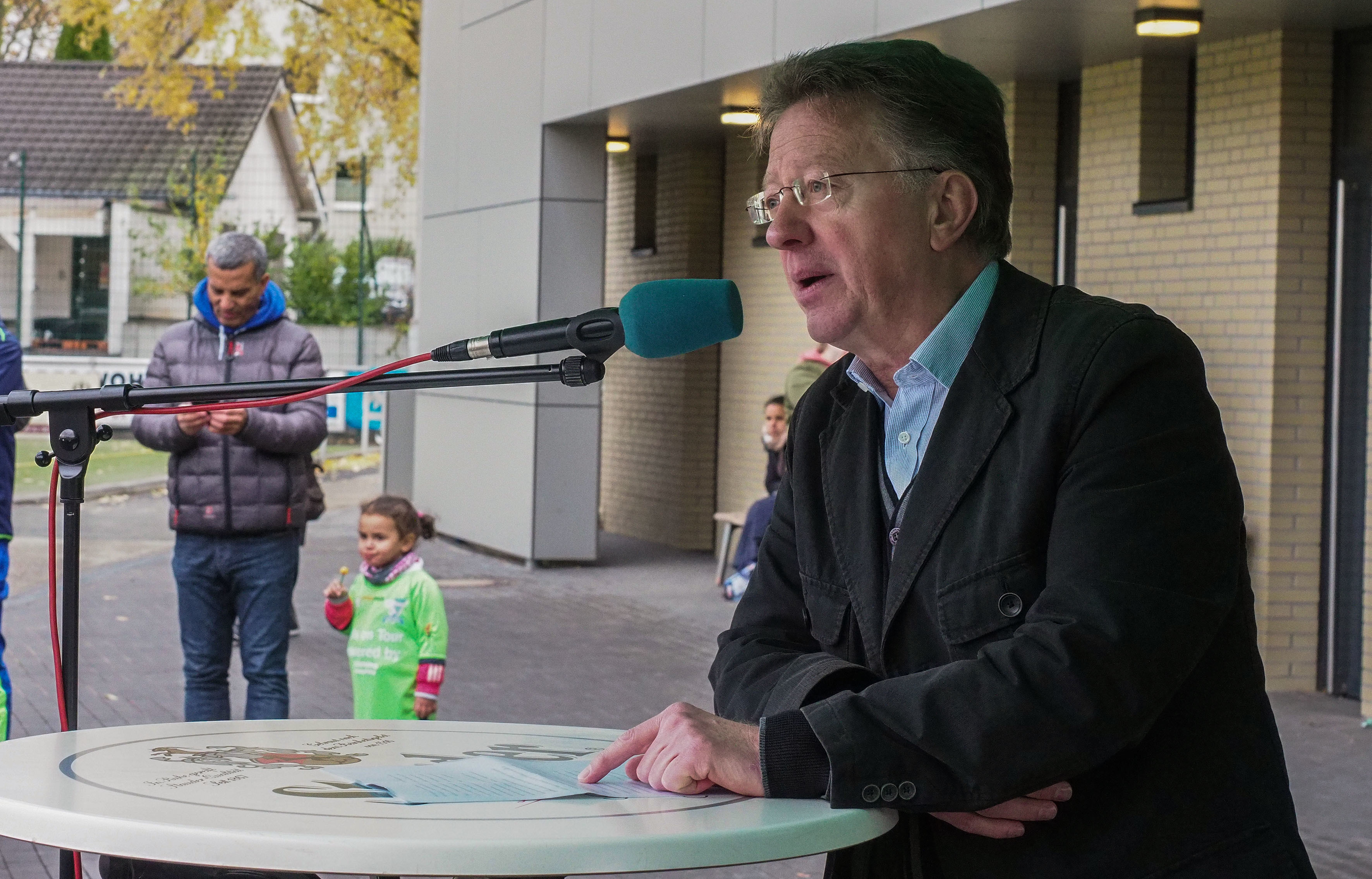 Auch Michael Kurtz (SBB) sprach zur offiziellen Übergabe der neuen Räume ein Grußwort.