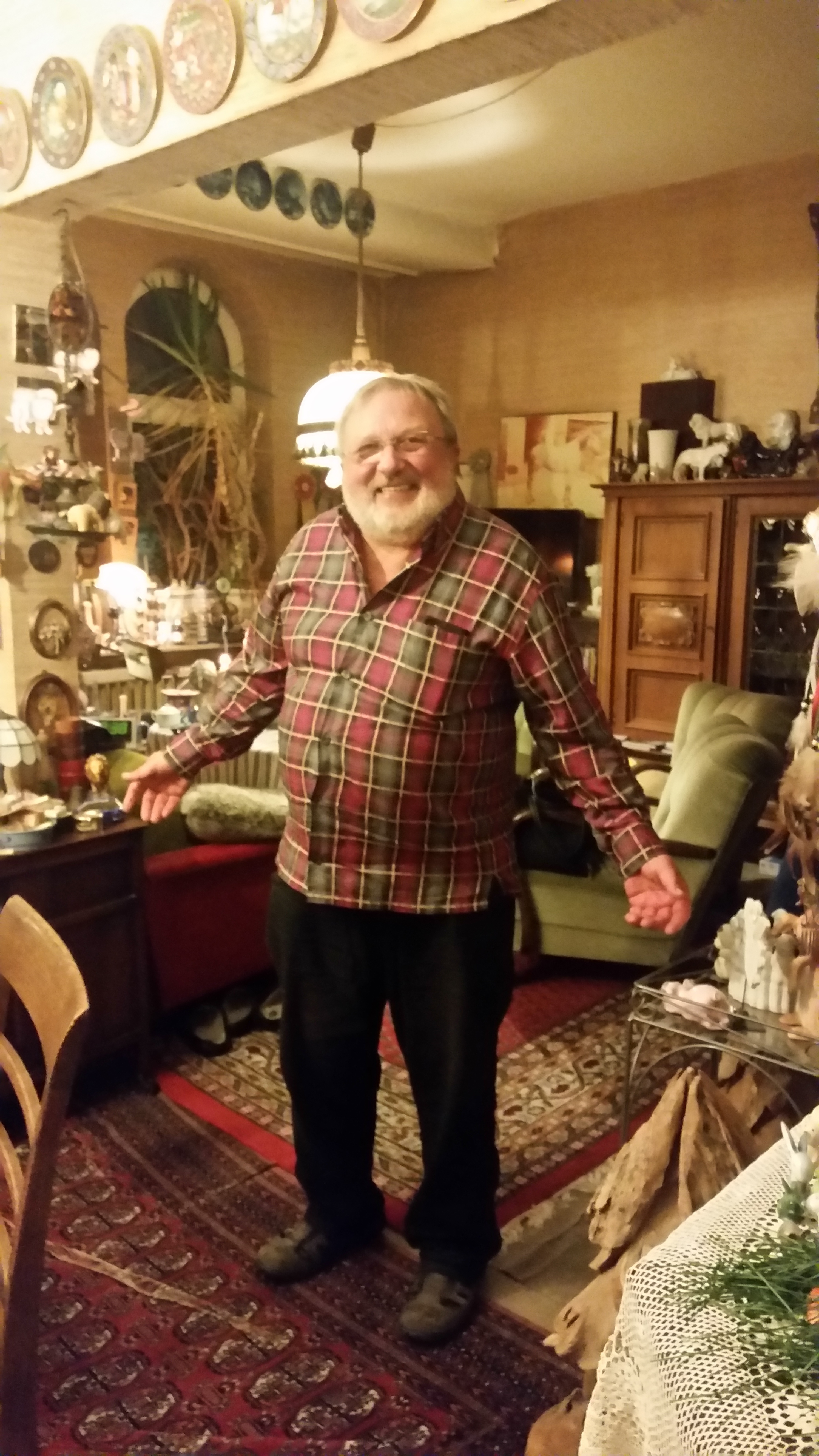 Carlo Lemke ein Sammler aus Leidenschaft.