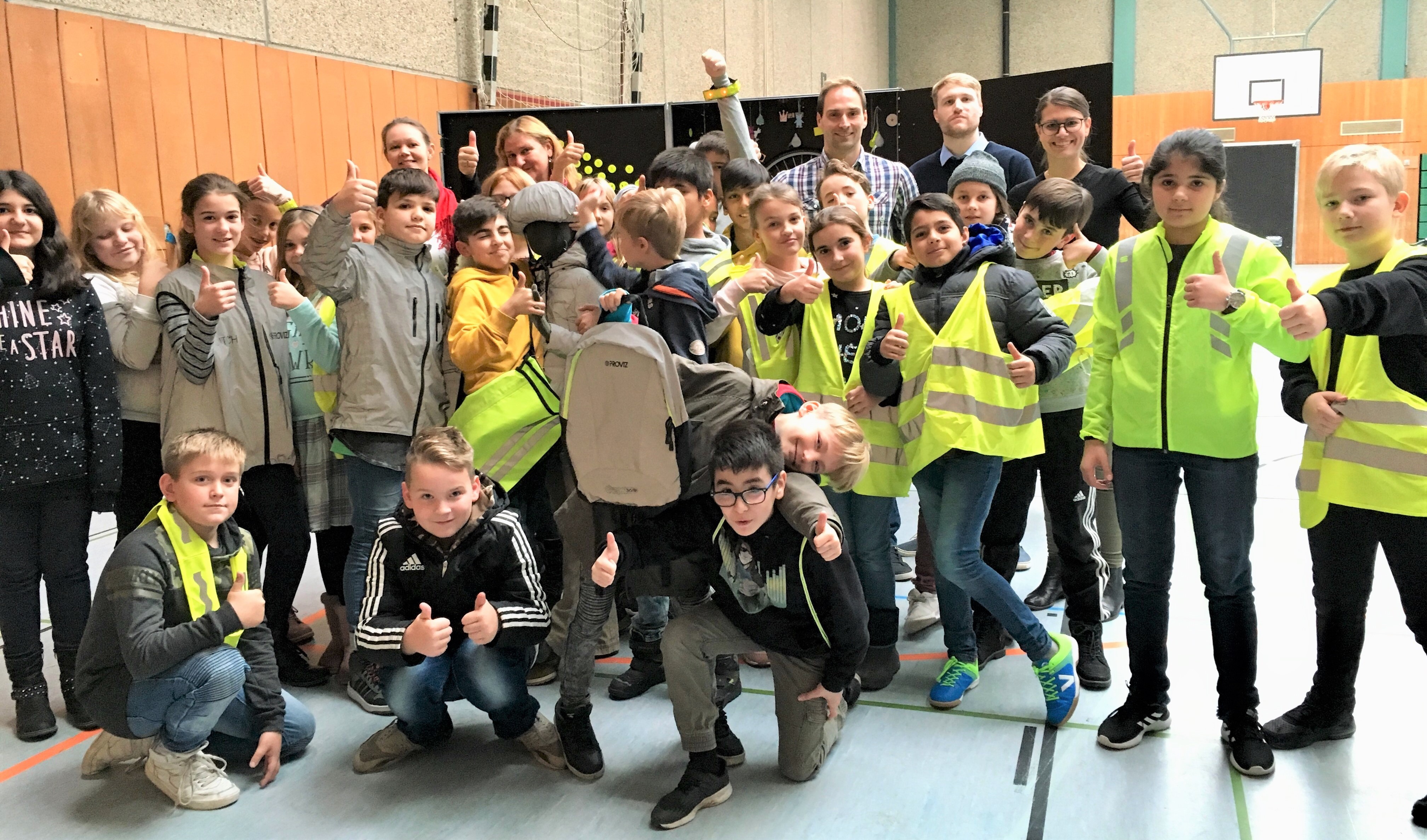 Die Klasse 5d der Gesamtschule Gänsewinkel.