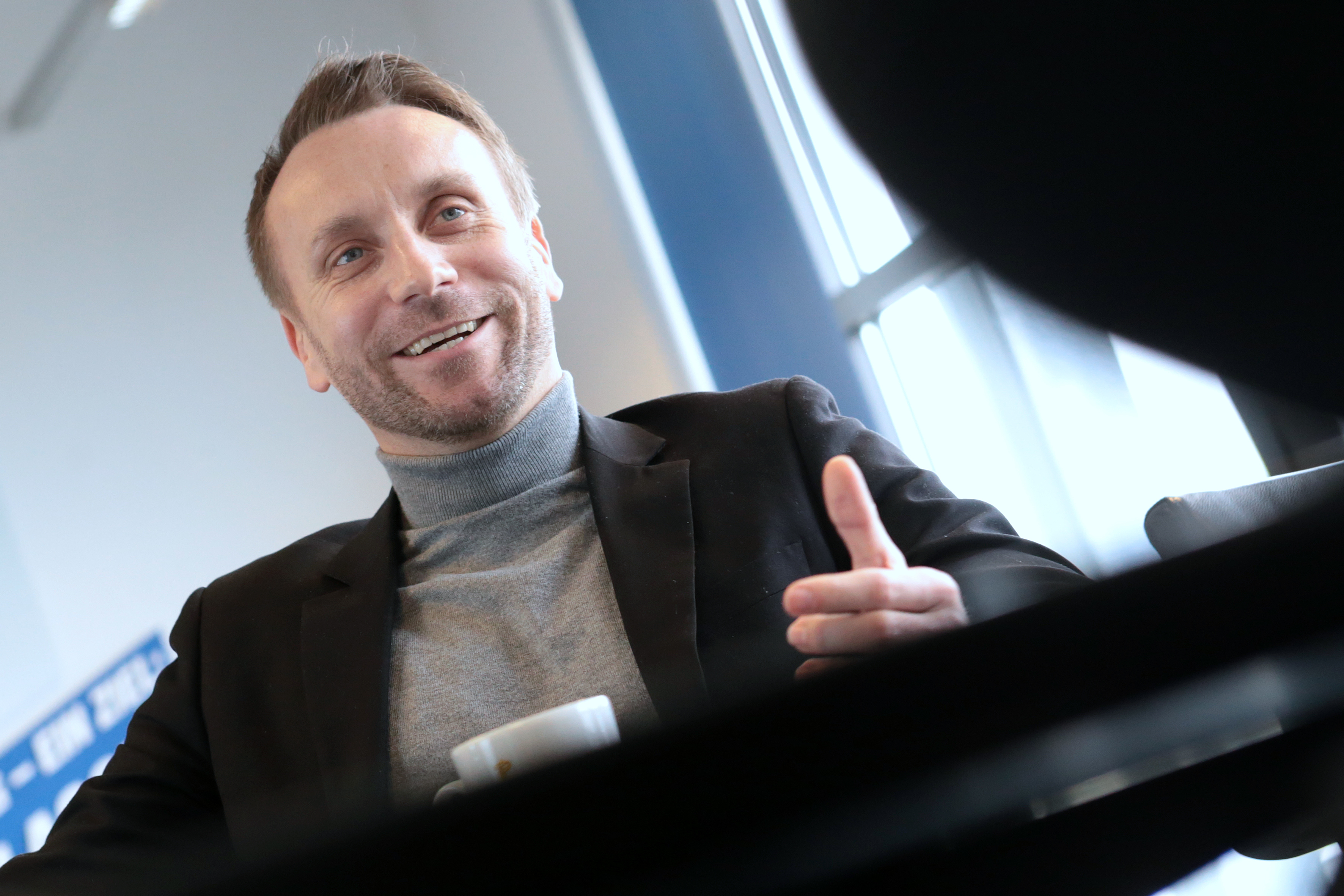 Sebastian Schindzielorz warnt vor Erzgebirge Aue: "Wir wissen, wie unangenehm diese Aufgabe sein kann. " Foto: Molatta
