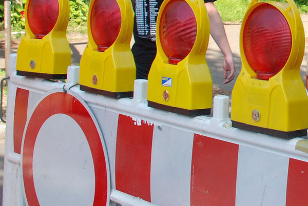 Symbolfoto Sperrung