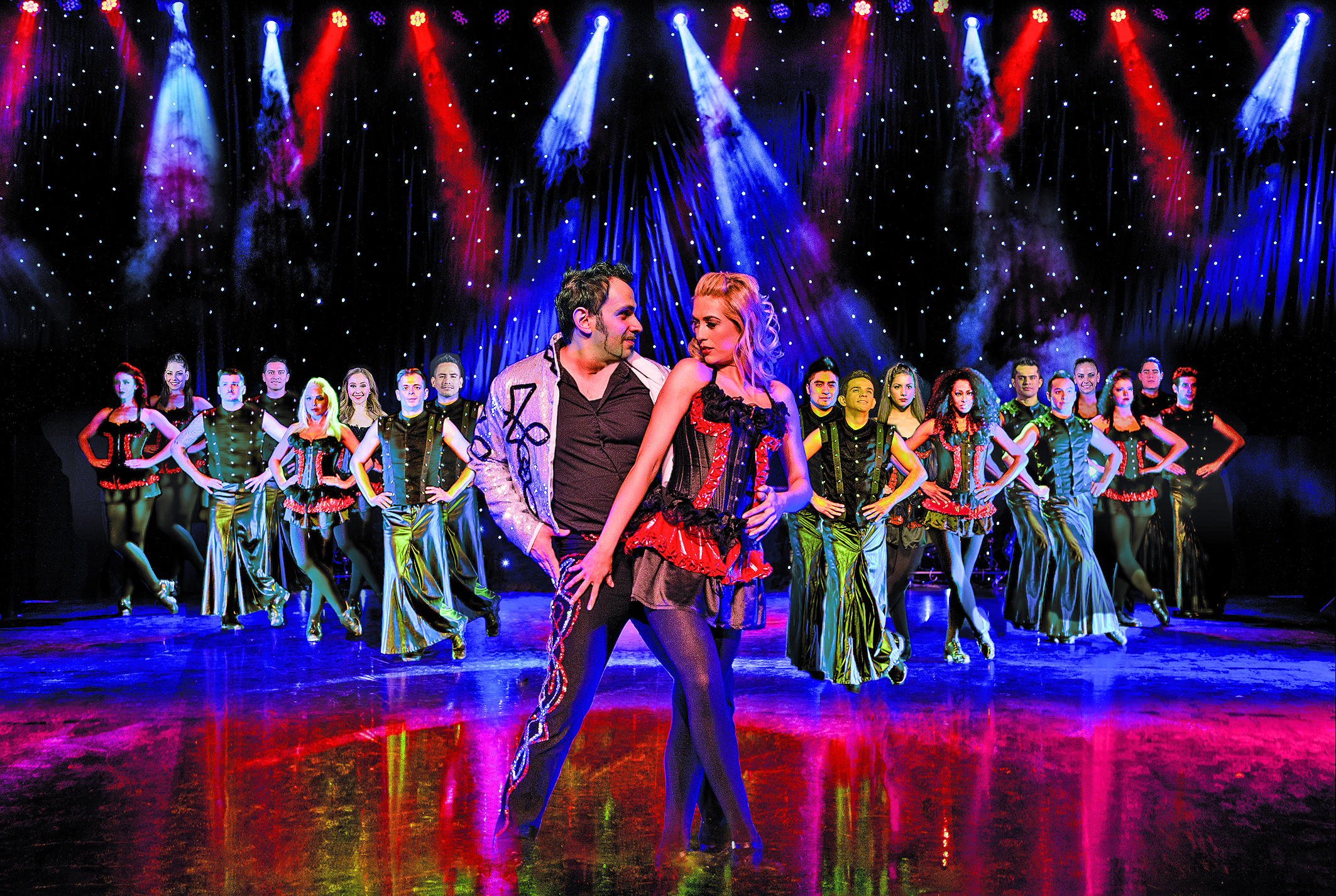 "Night of the Dance", eine Tanzperformance, die dem irischen Stepptanz gewidmet ist.