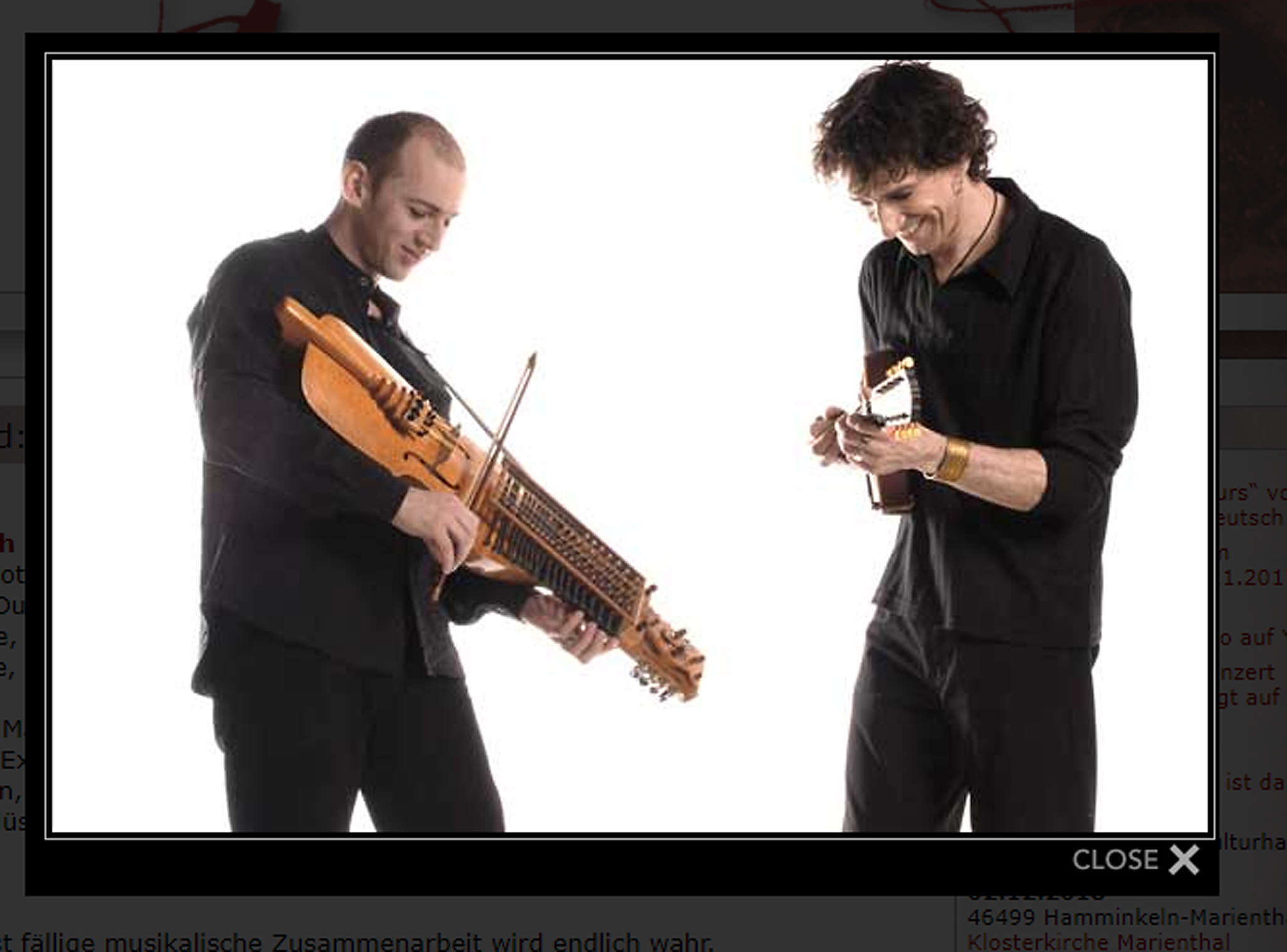 Das Duo Cassard.