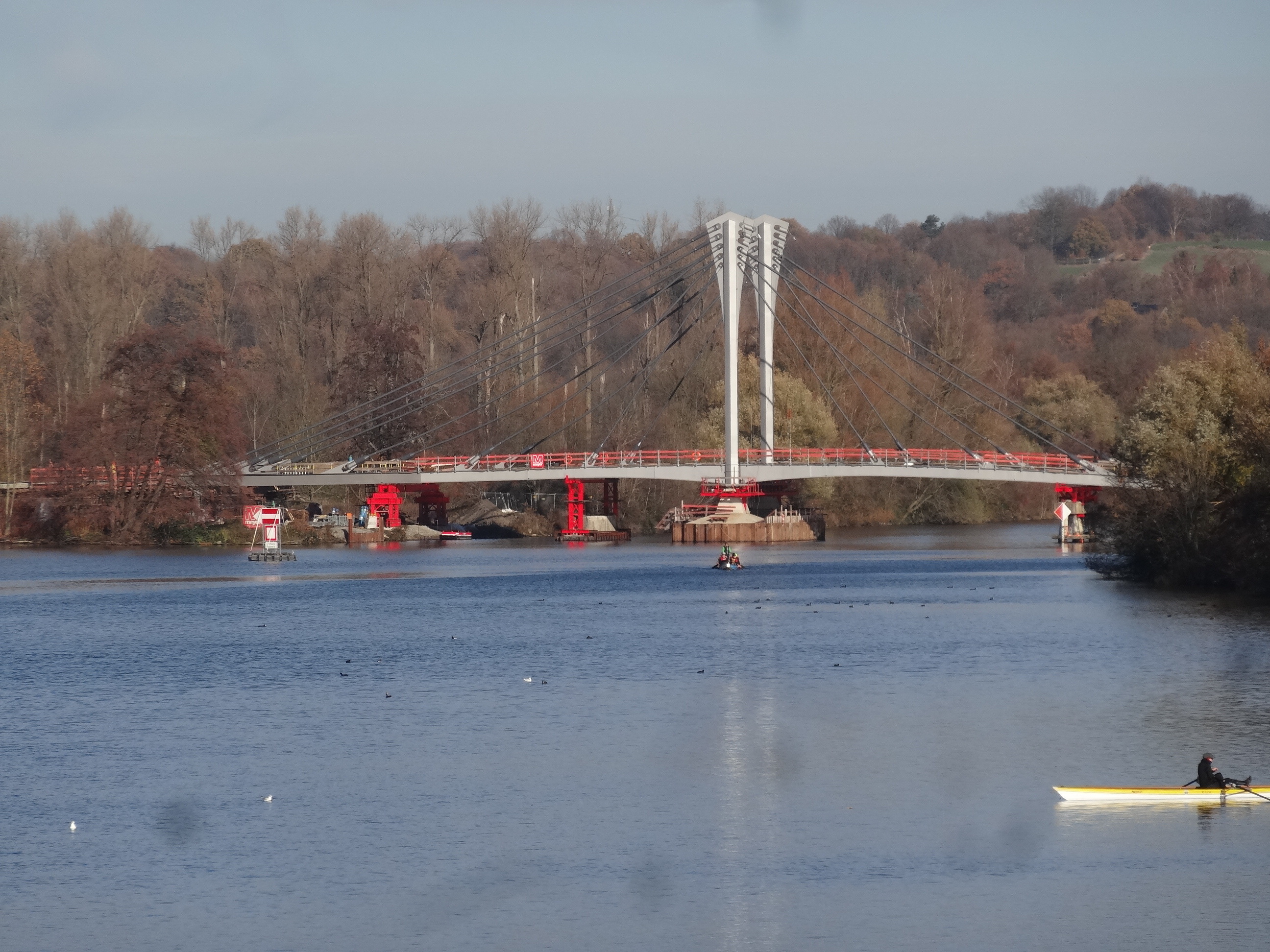 Kein Schnäppchen, dafür aber ausgesprochen schön. Die neue Kampmannbrücke.