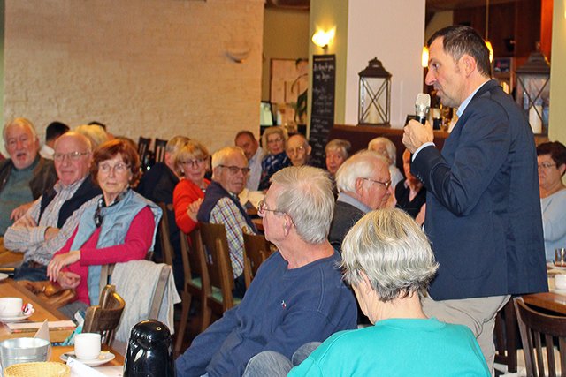 Aus der Fotoserie von © Jürgen Thoms - Gruppentreffen der Parkinson Selbsthilfegruppe Unna am 14. November 2018 