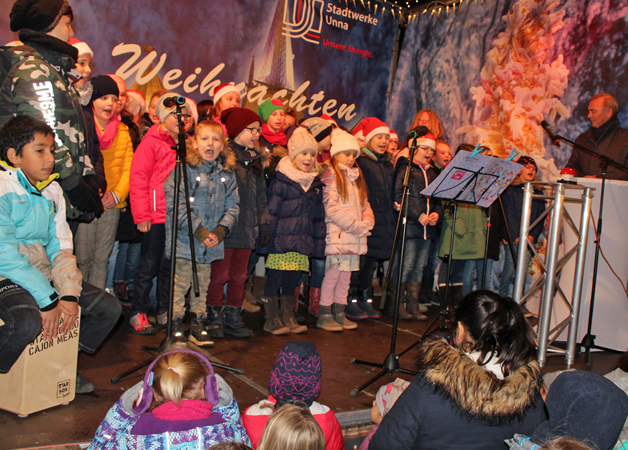 Foto © Jürgen Thoms - Aus der Serie: Impressionen von der Weihnachtsmarktereöffnung Unna 2018