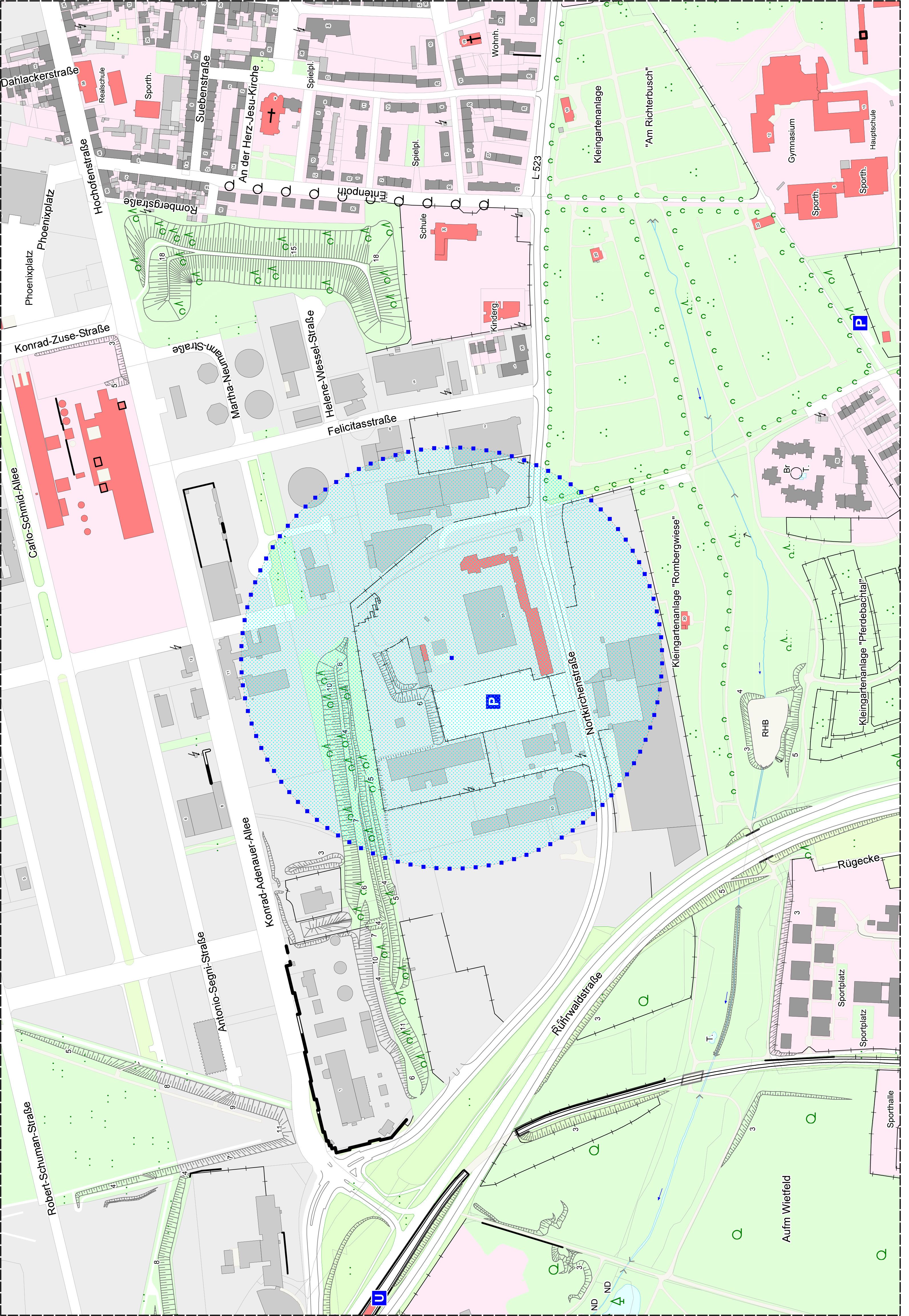 Anwohner sind in Hörde von dem Evakuierungsradius nicht betroffen.